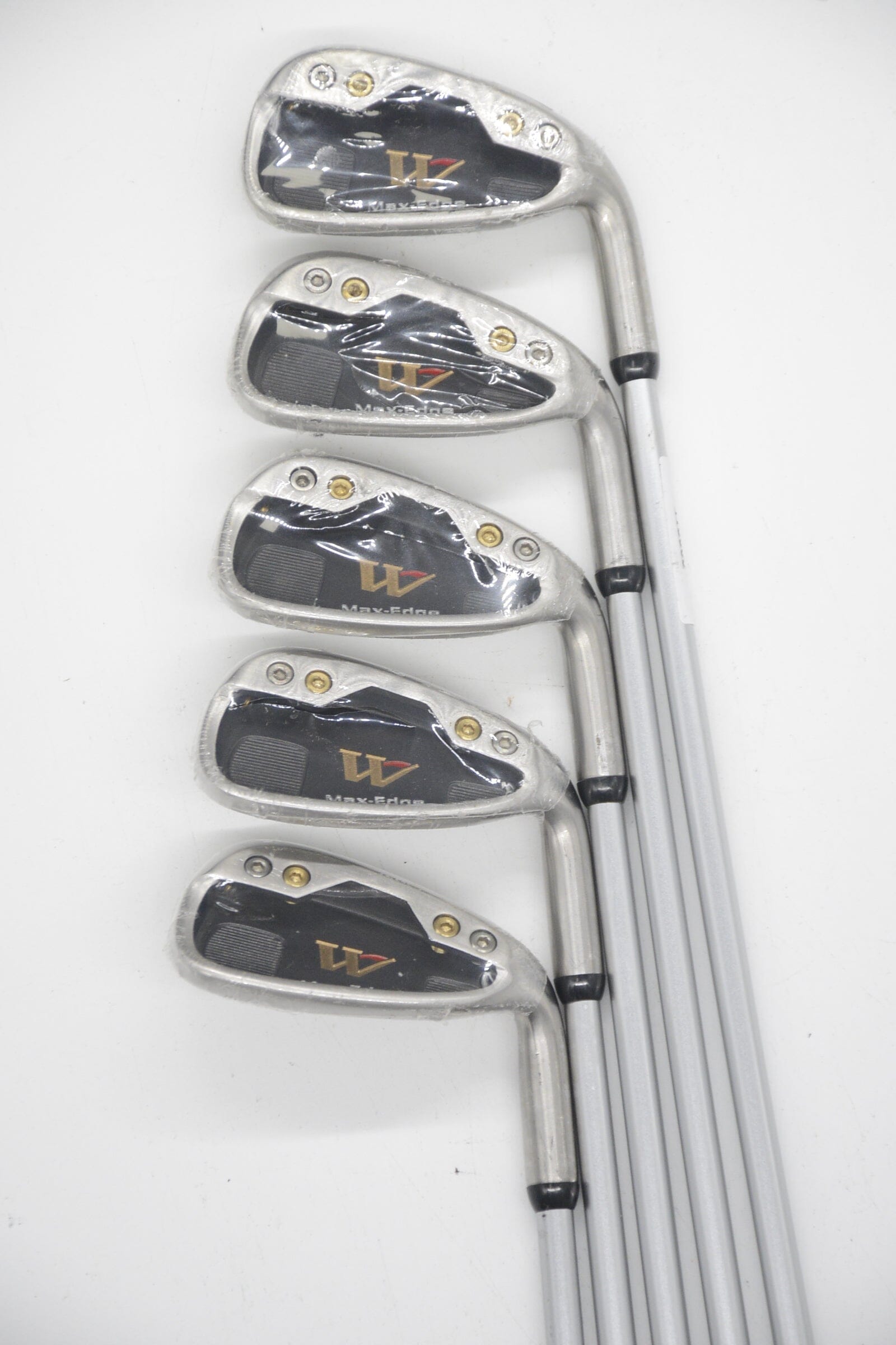 NEW Warrior W Max-Edge 5, 7-PW Iron Set W Flex Std Length Golf Clubs GolfRoots