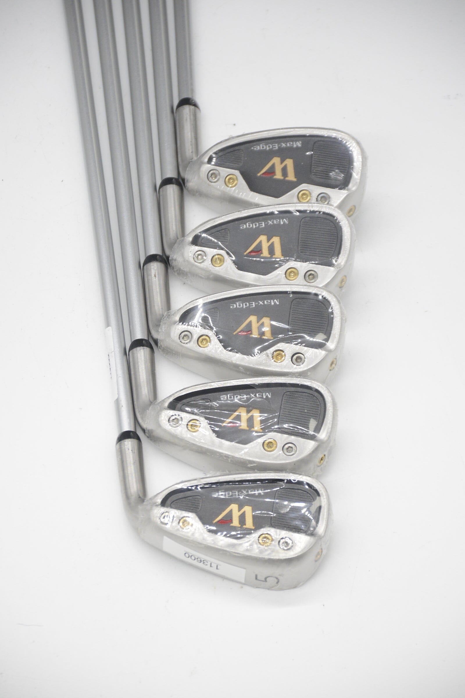 NEW Warrior W Max-Edge 5, 7-PW Iron Set W Flex Std Length Golf Clubs GolfRoots