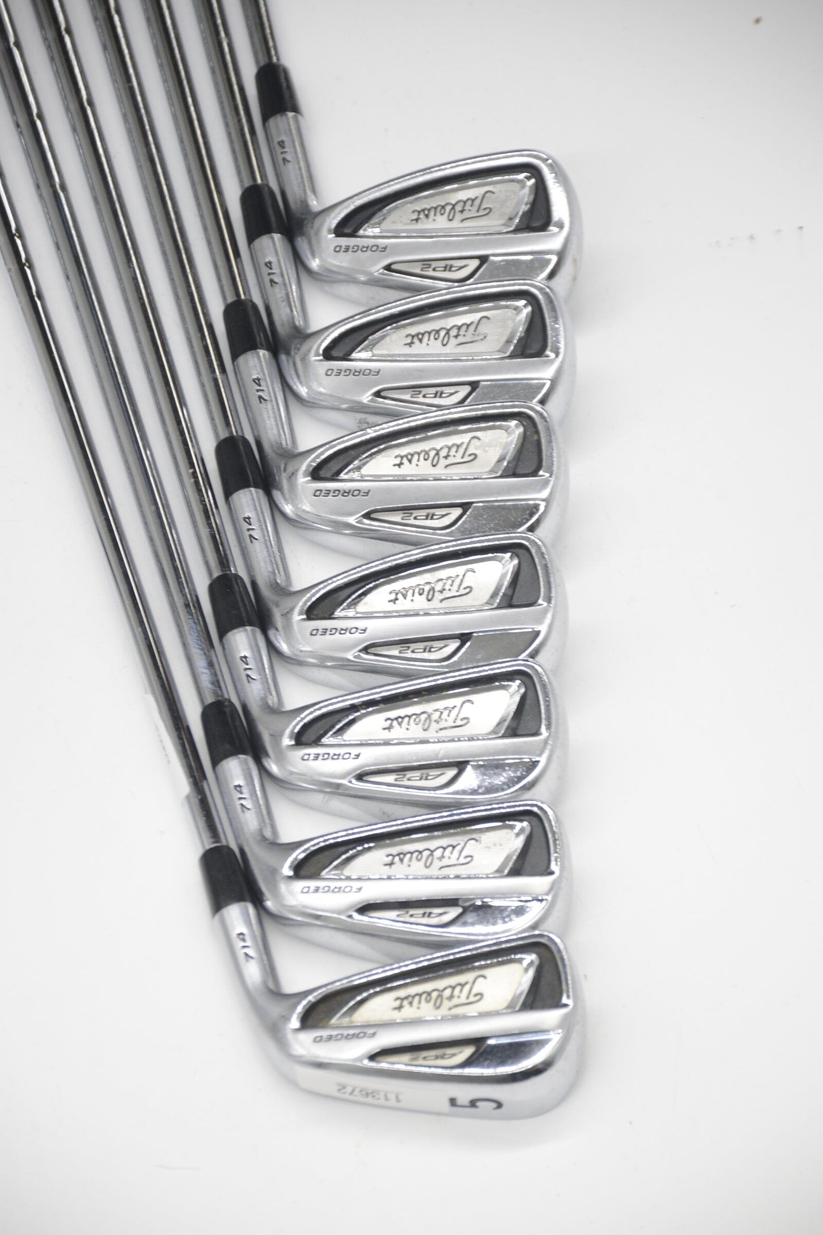 Titleist 714 AP2 Forged 5-AW Iron Set S Flex Std Length Golf Clubs GolfRoots