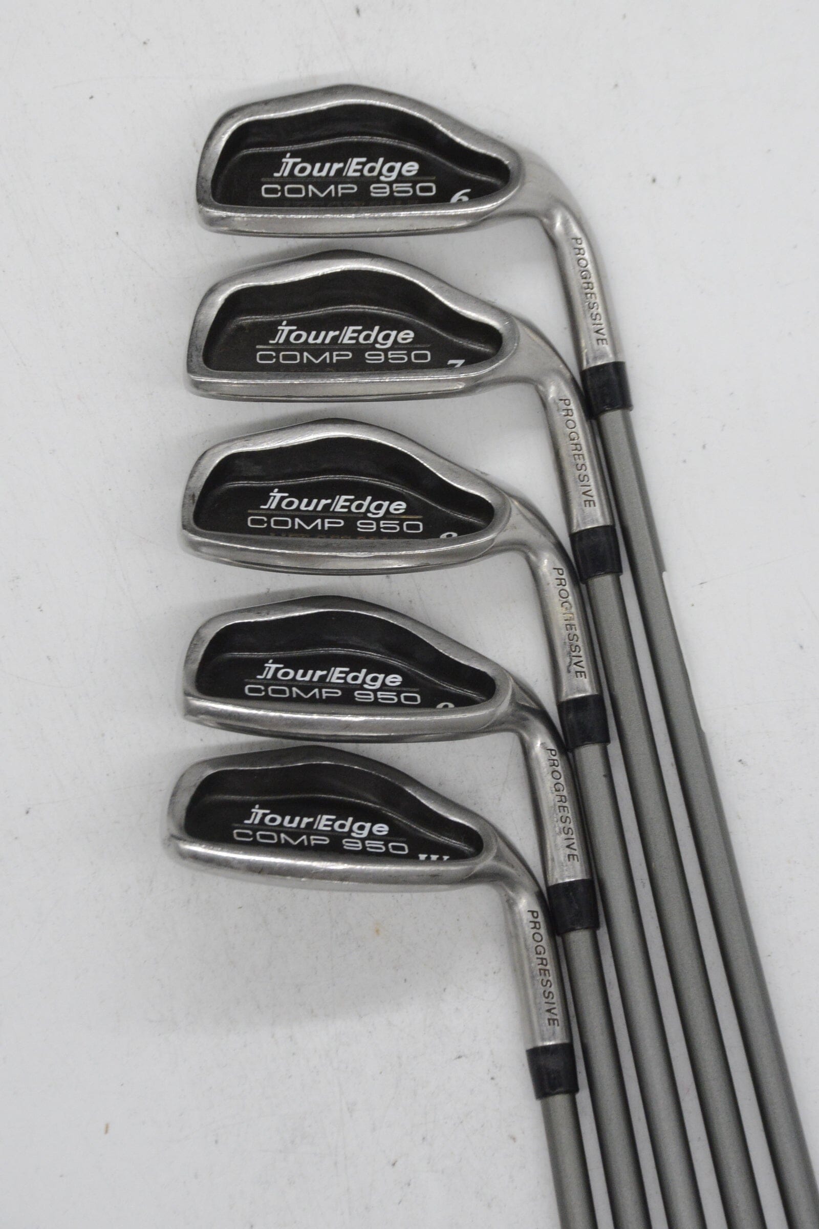 Tour Edge Comp 950 6-PW Iron Set S Flex +1.25" Golf Clubs GolfRoots