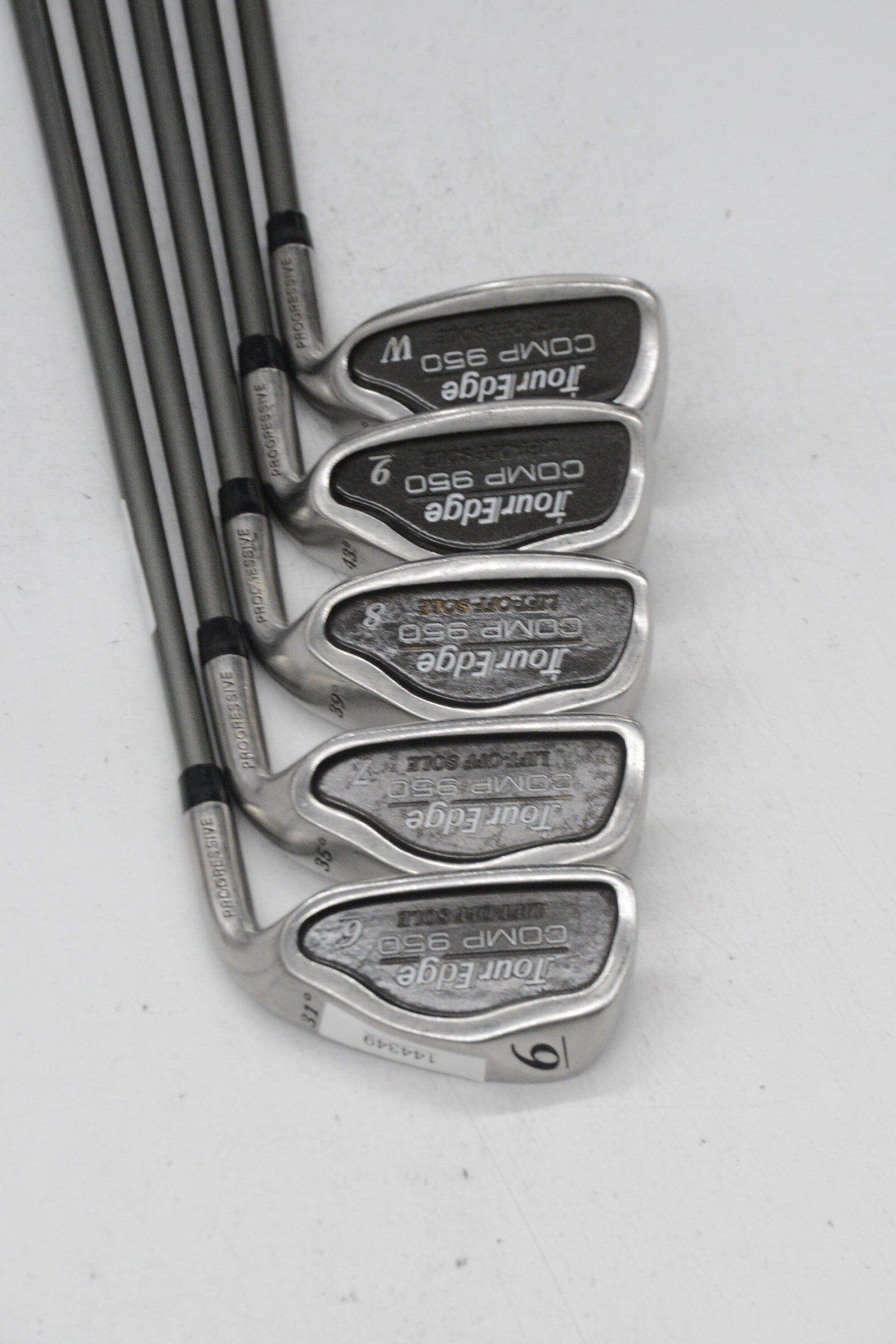 Tour Edge Comp 950 6-PW Iron Set S Flex +1.25" Golf Clubs GolfRoots