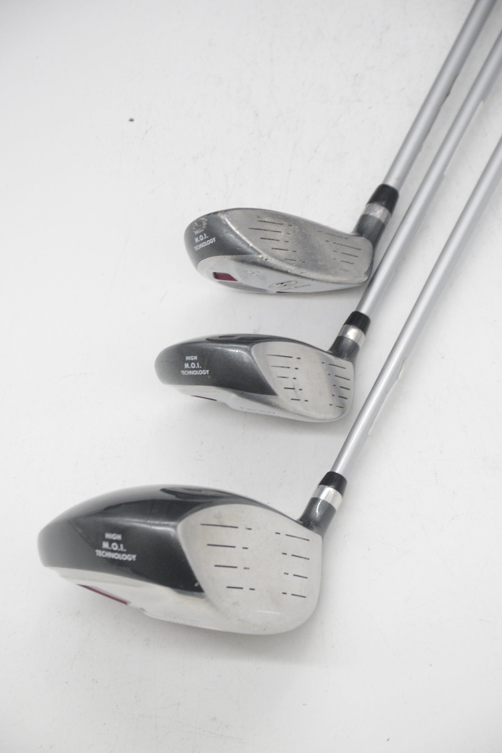Women's Top Flite XL D, 3W, 5H Wood Set W Flex Golf Clubs GolfRoots
