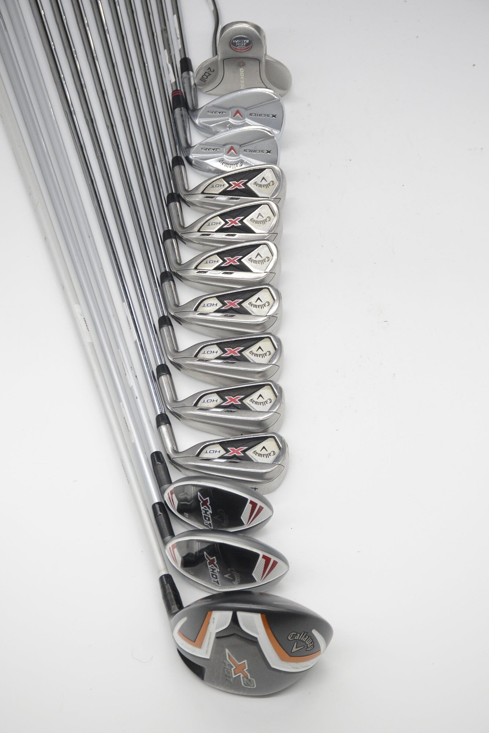 Callaway X Hot Mixed Full Set R Flex -0.25" Golf Clubs GolfRoots