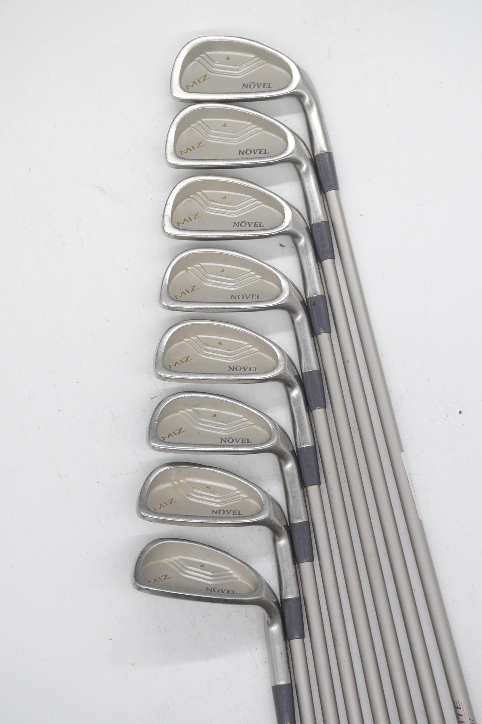 Women's Mizuno Miz Novel 4-PW, SW Iron Set W Flex Std Length Golf Clubs GolfRoots