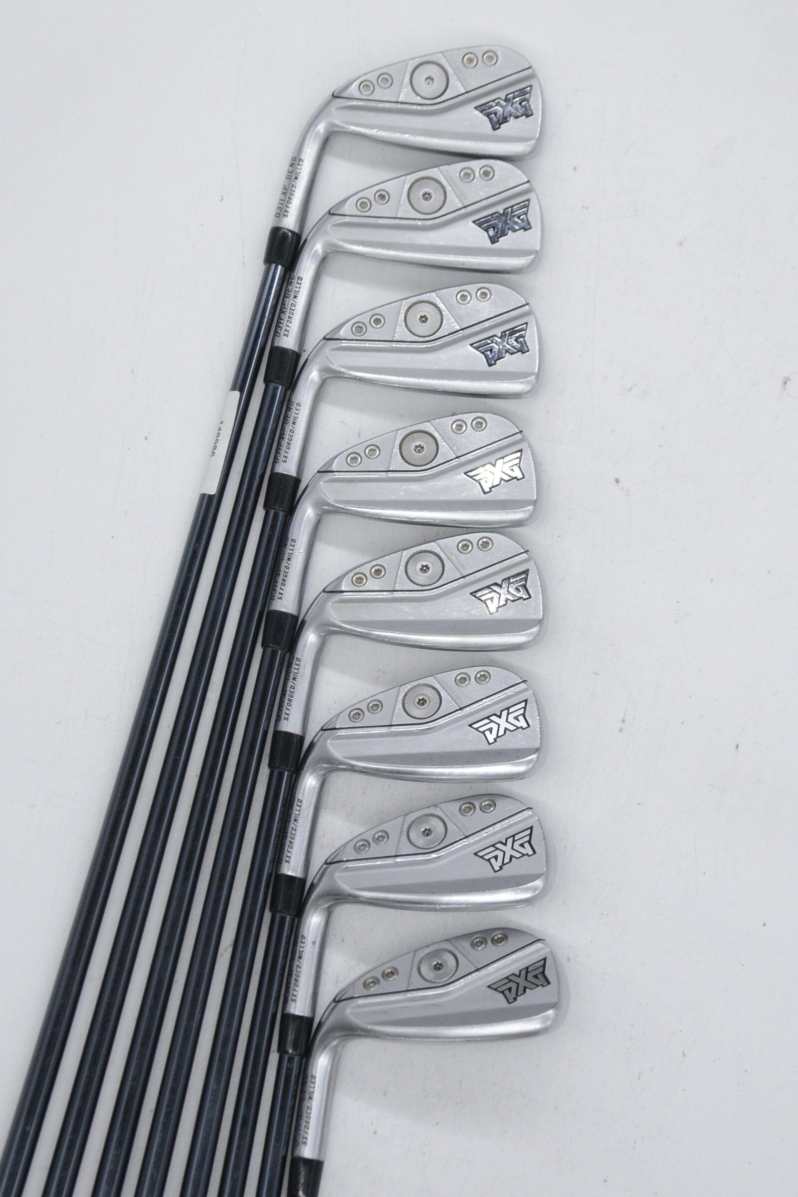 Lefty PXG 0311XP Gen6 4-GW Iron Set S Flex +1" Golf Clubs GolfRoots