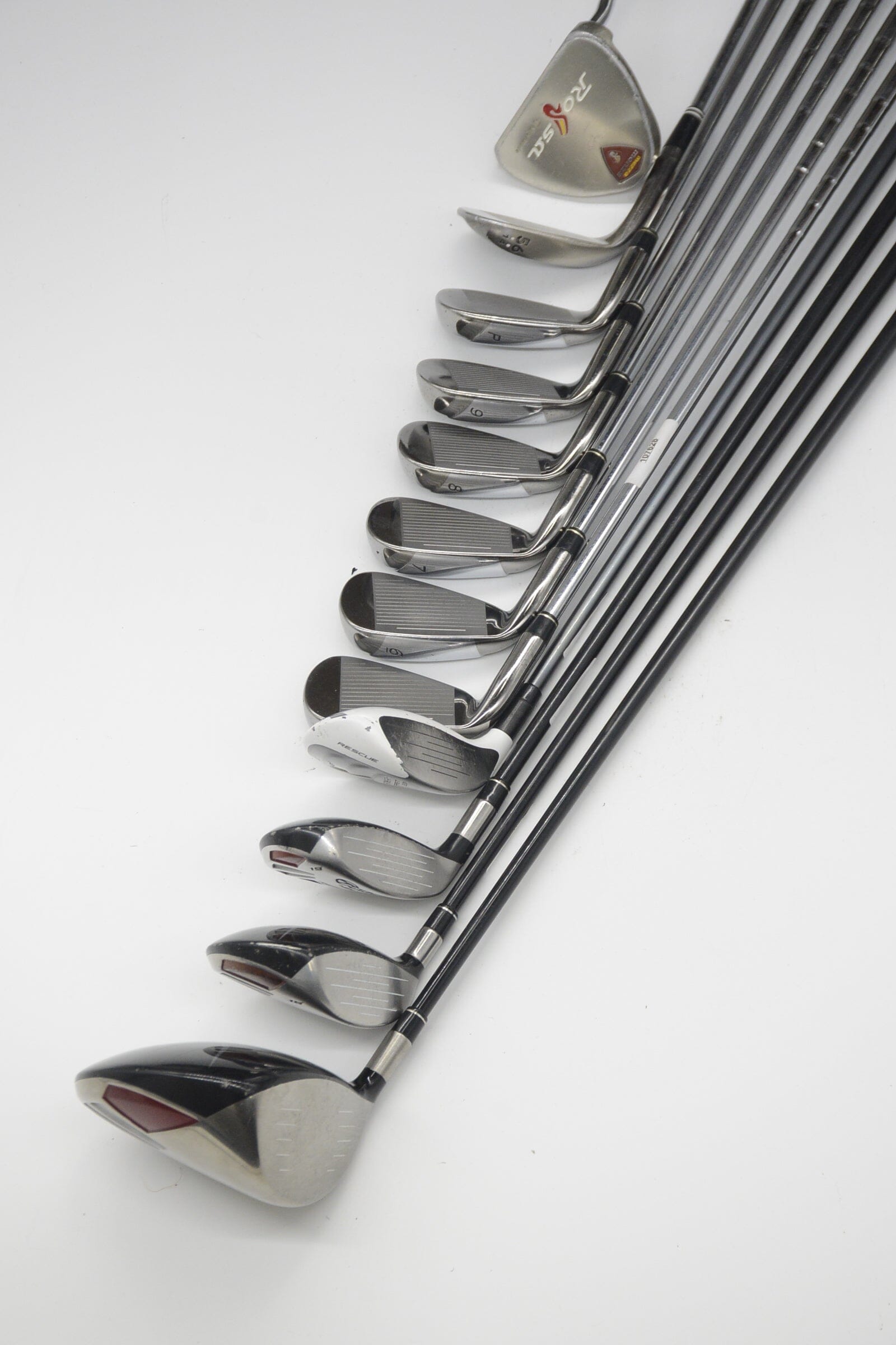 TaylorMade Burner '09 Mixed Full Set R Flex +0.25" Golf Clubs GolfRoots
