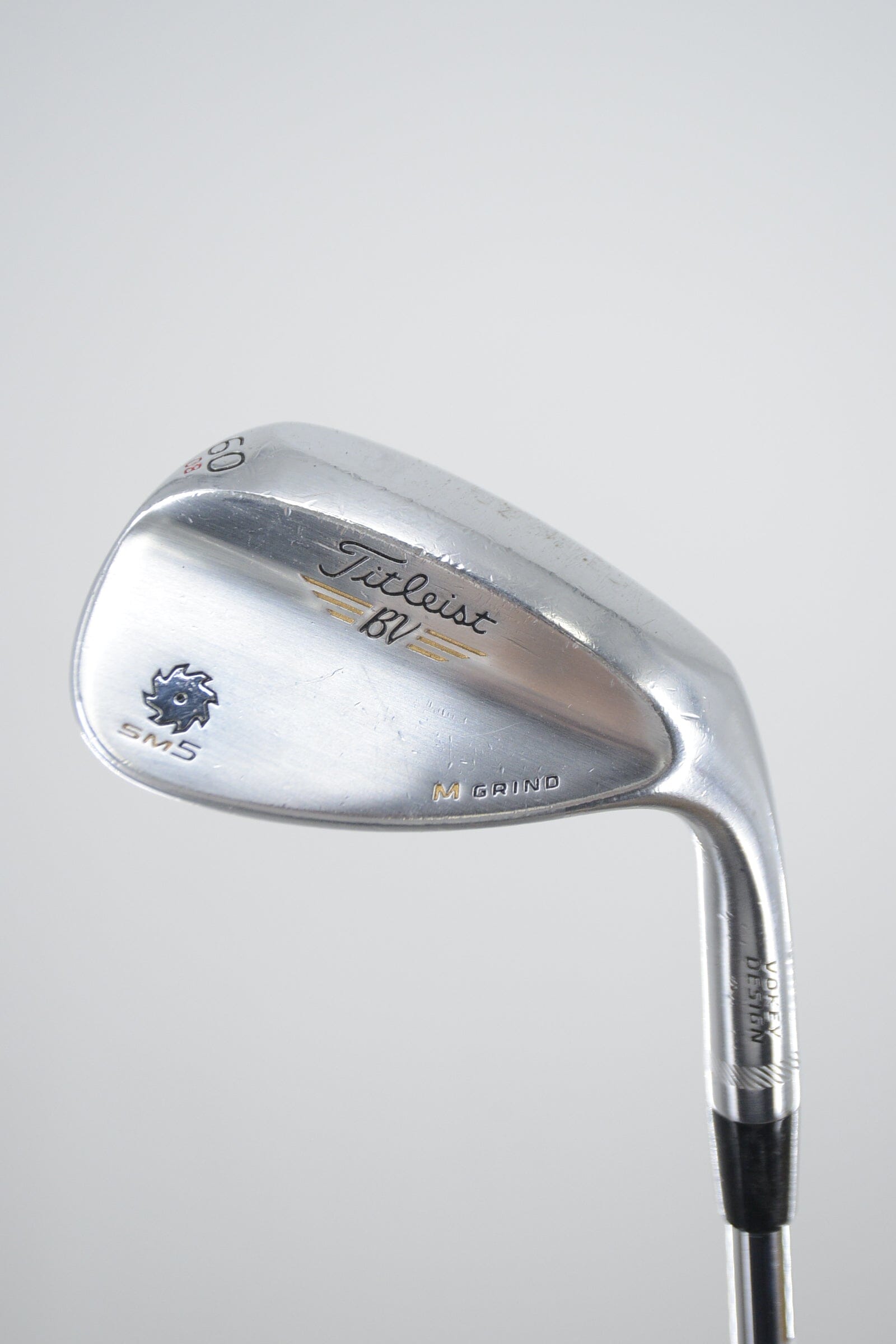 Titleist Vokey SM5 Tour Chrome 60 Degree Wedge S Flex 34.5" Golf Clubs GolfRoots