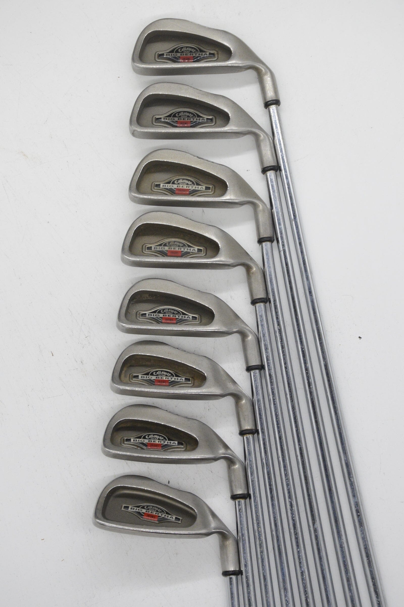 Callaway Big Bertha 1996 3-PW Iron Set X Flex Std Length Golf Clubs GolfRoots