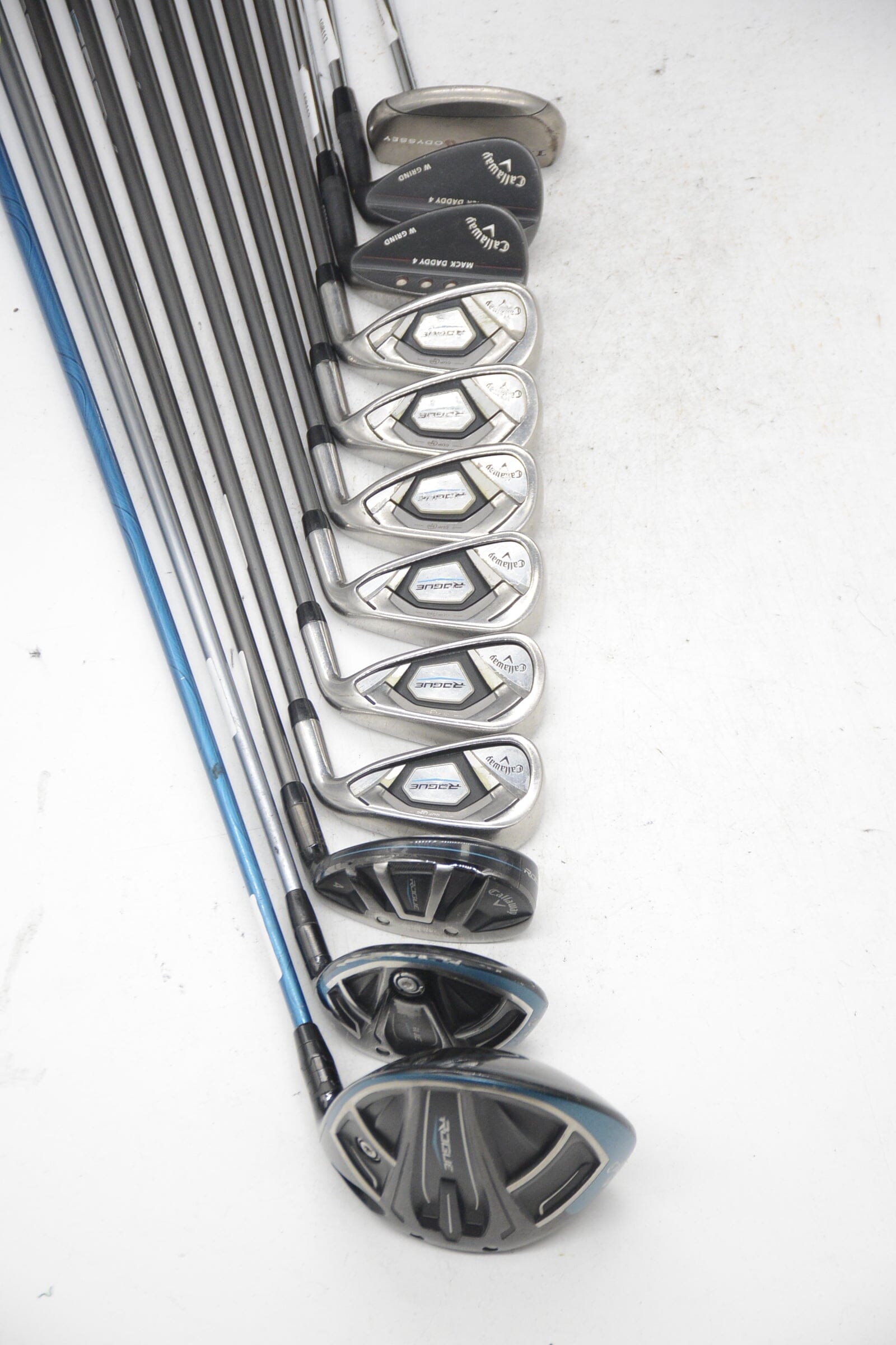 Callaway Rogue Mixed Full Set R Flex -0.75" Golf Clubs GolfRoots