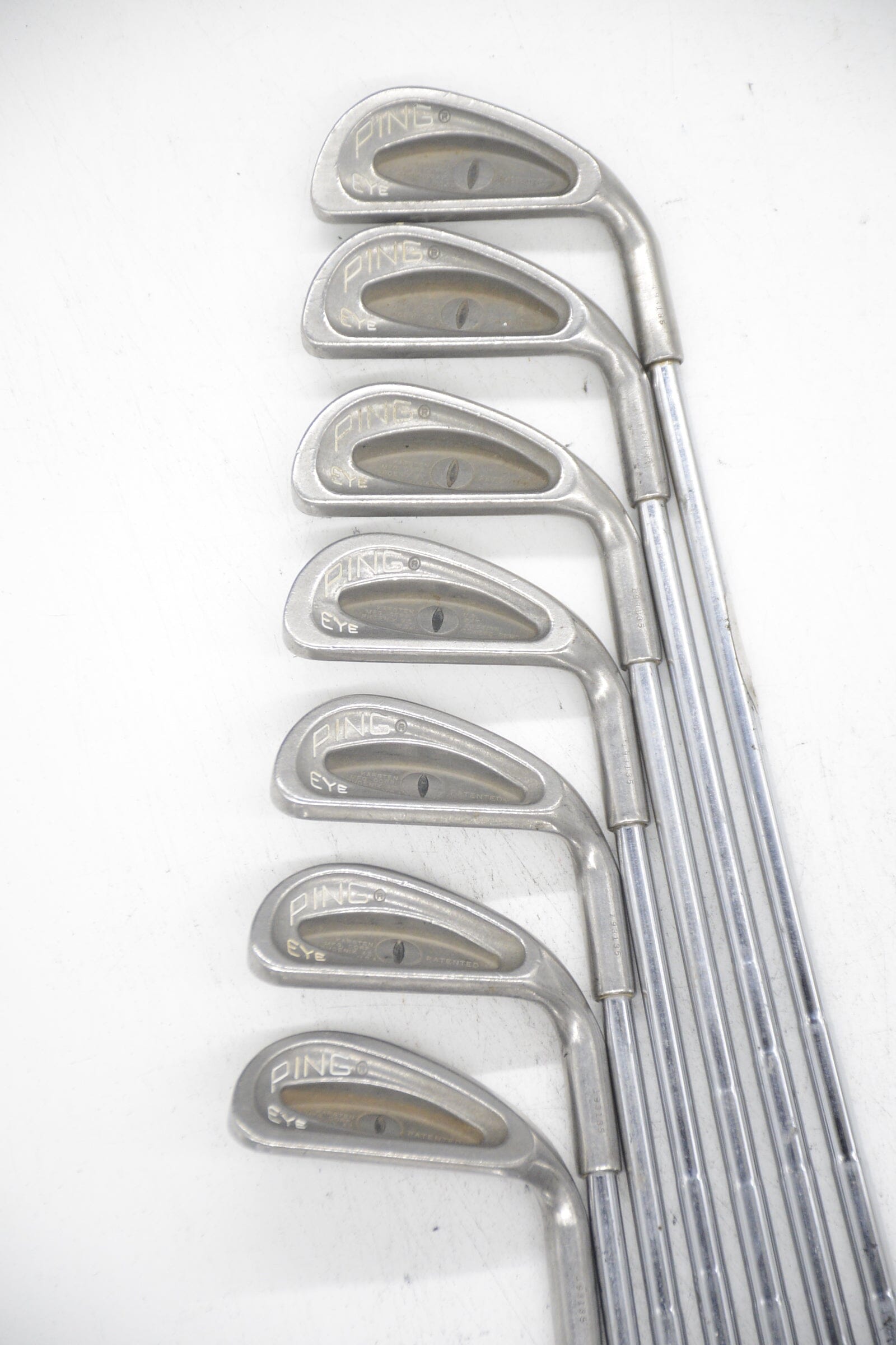 Ping Eye 3-5, 7-PW Iron Set S Flex +0.25" Golf Clubs GolfRoots
