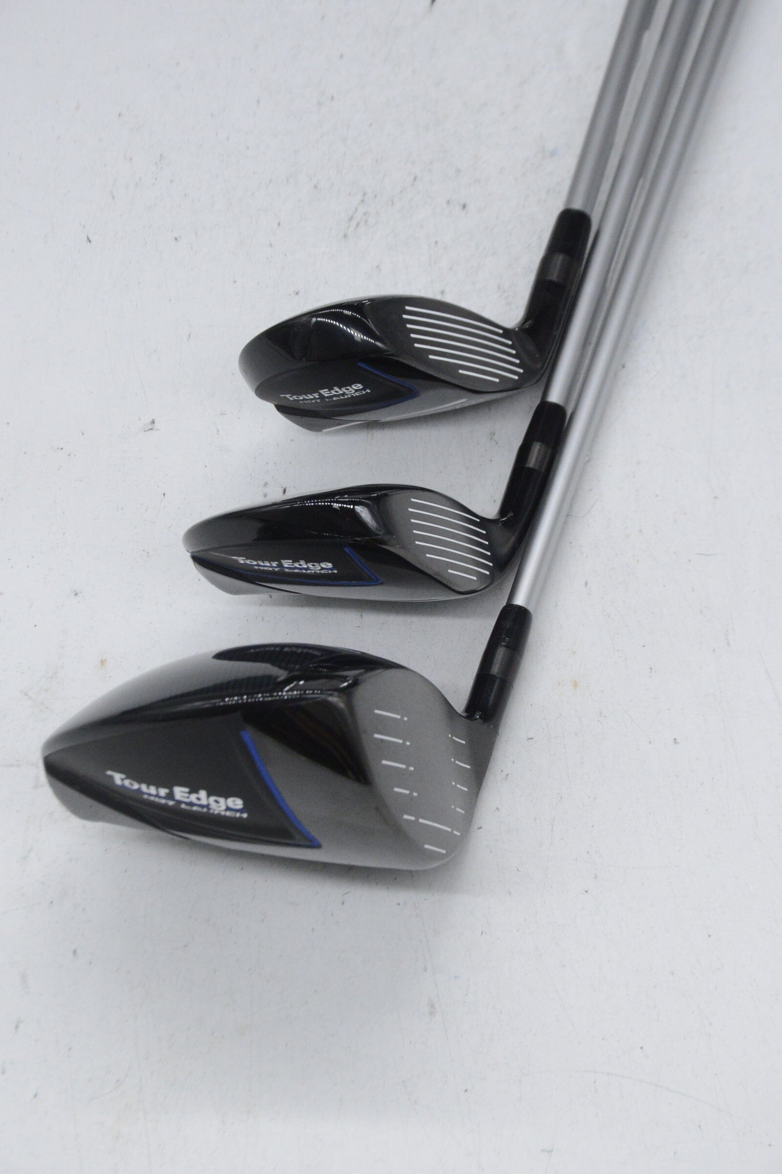 Tour Edge Hot Launch E524 D, 3W, 4H Wood Set SR Flex Golf Clubs GolfRoots