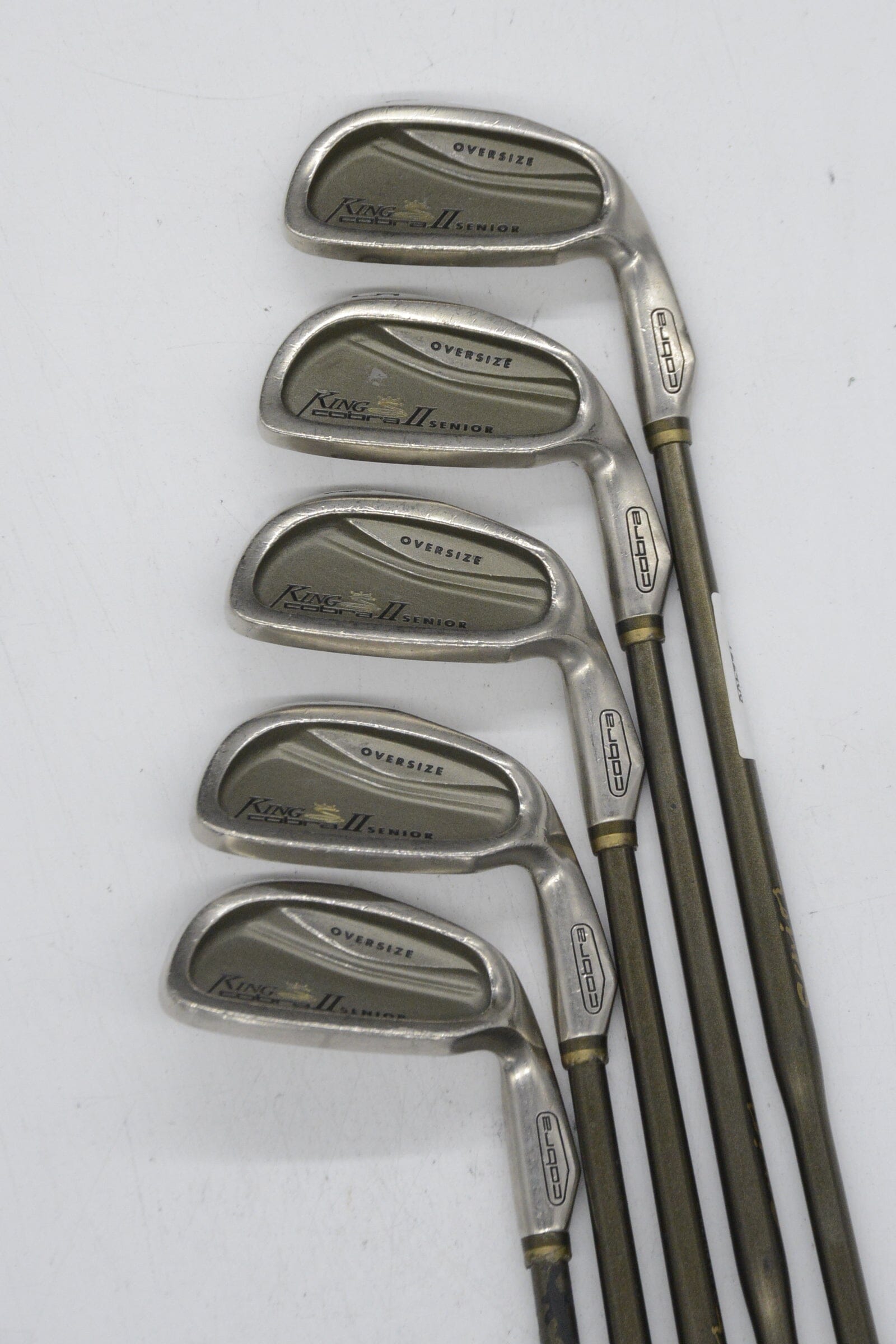 Cobra King Cobra II Senior 4-6, 8-9 Iron Set SR Flex +0.25" Golf Clubs GolfRoots