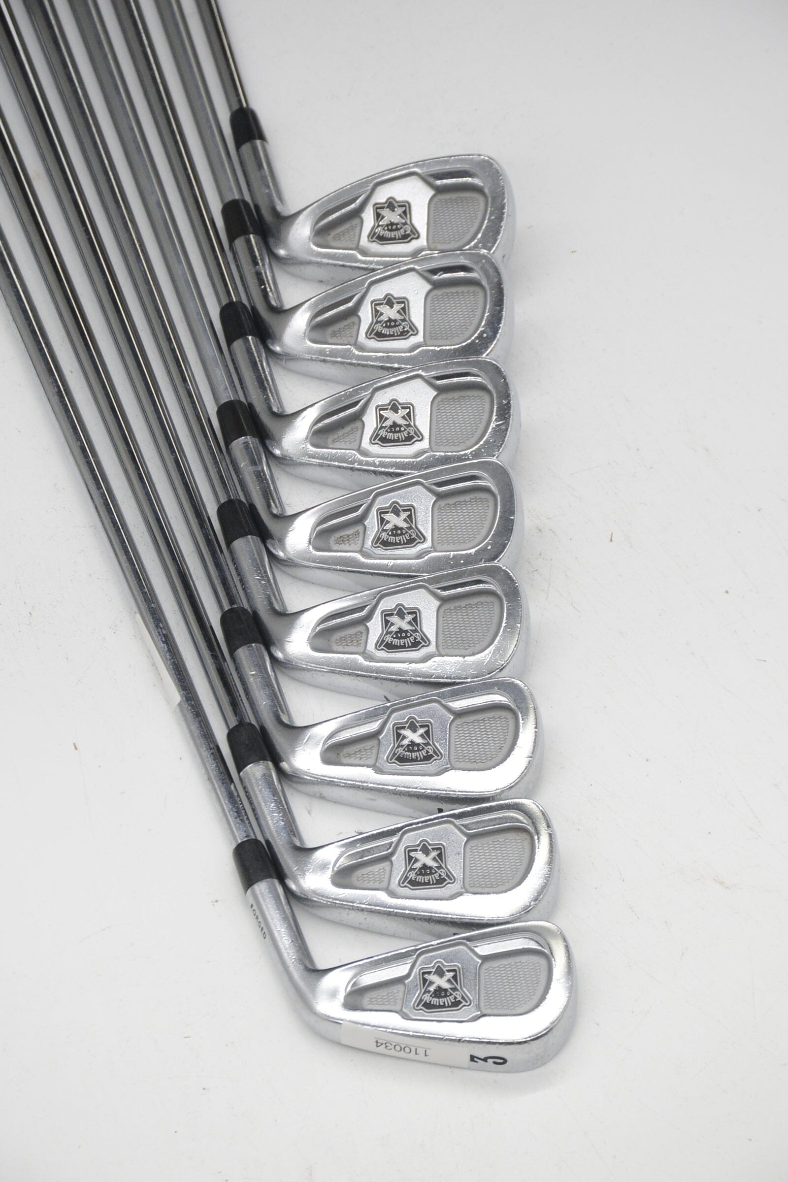 Callaway X-Forged 2009 3-PW Iron Set R Flex -0.25" Golf Clubs GolfRoots