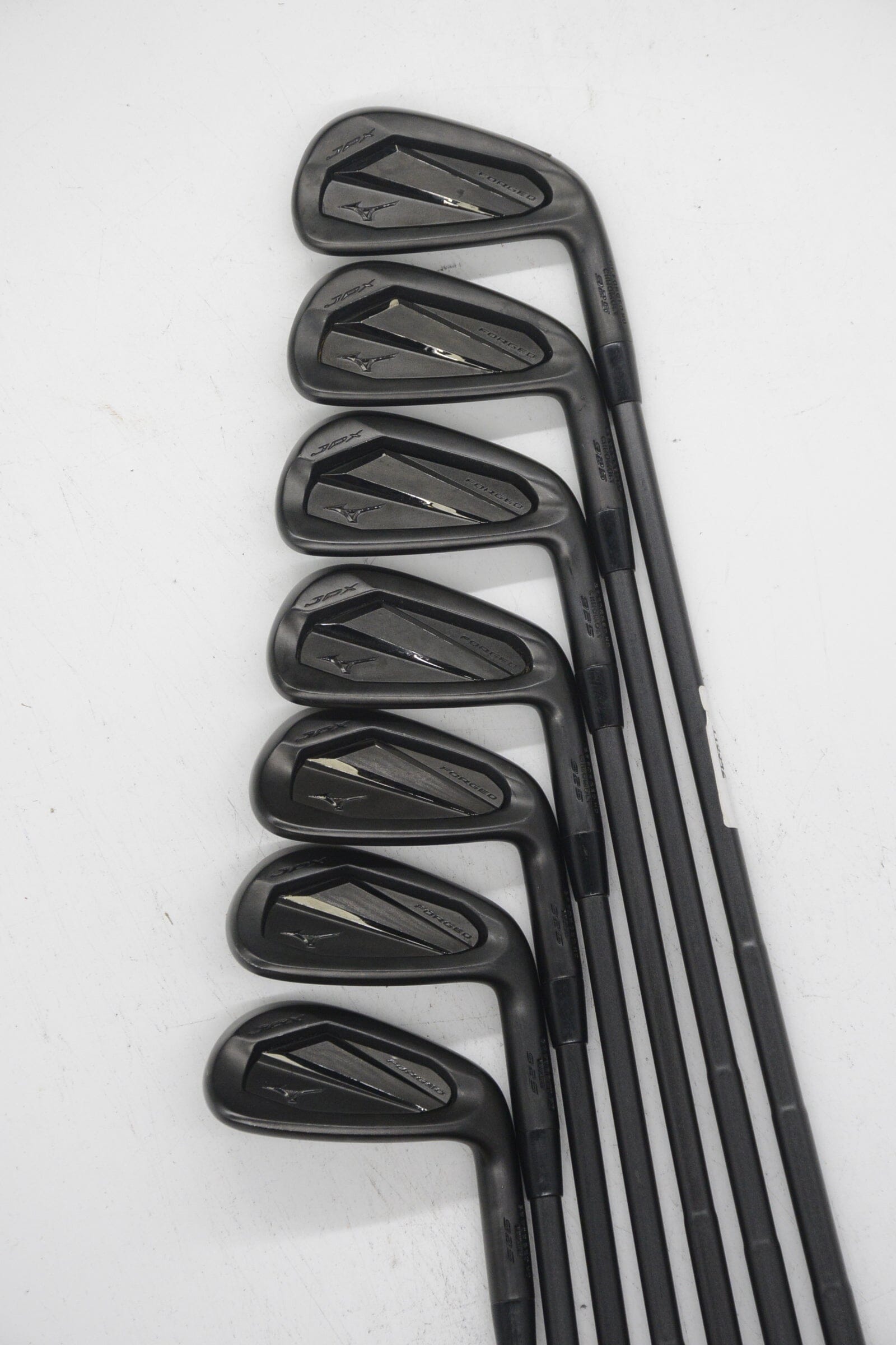 Mizuno JPX 925 Forged Black 4-PW Iron Set S Flex Std Length Golf Clubs GolfRoots