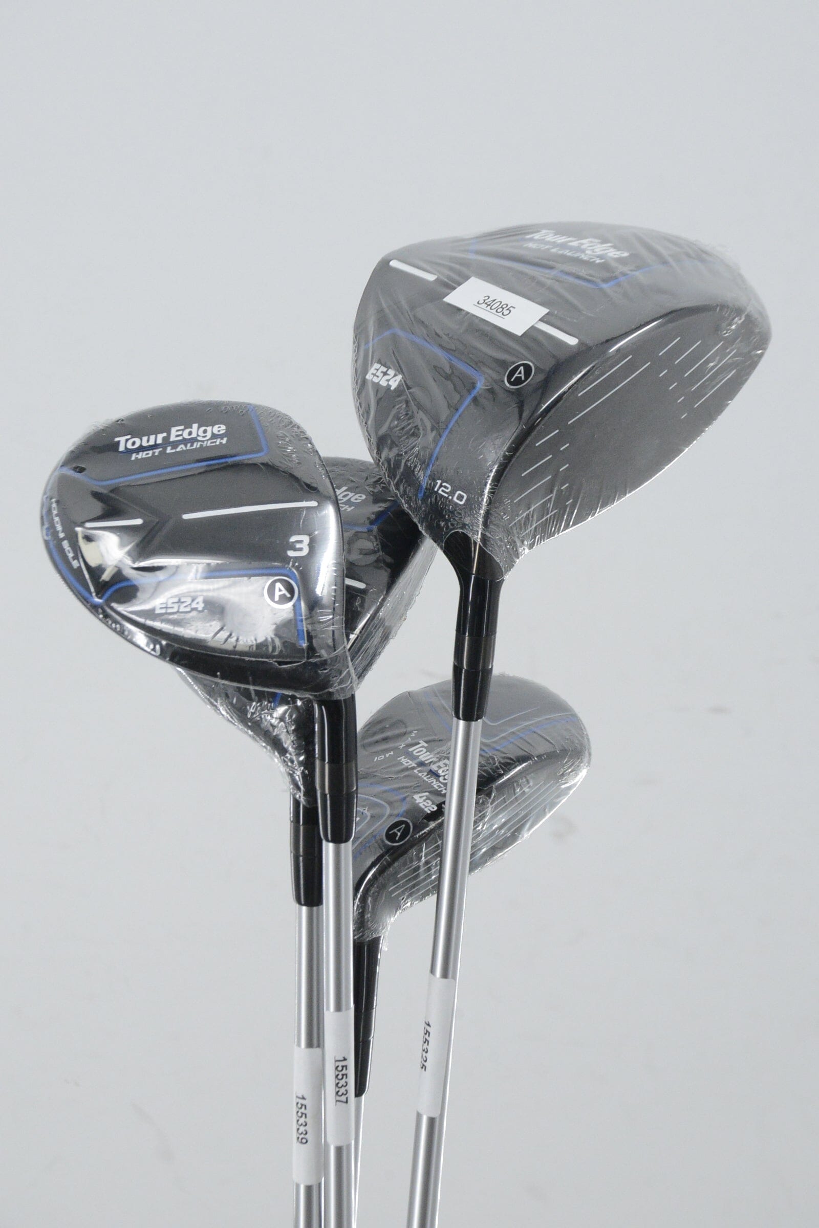 NEW Tour Edge Hot Launch E524 D, 3W, 5W, 4H Wood Set SR Flex Golf Clubs GolfRoots