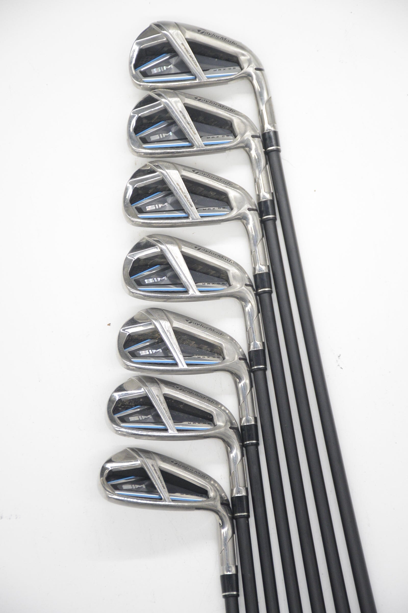 TaylorMade SIM Max OS 5-AW Iron Set R Flex -0.25" Golf Clubs GolfRoots