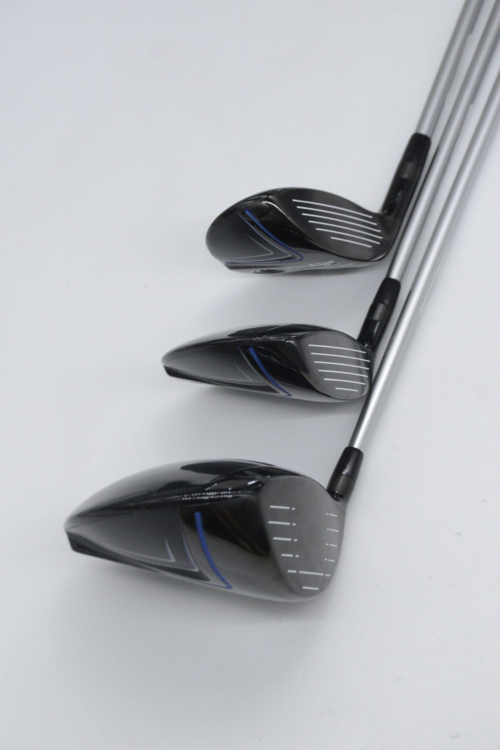 *Dented* Tour Edge Hot Launch C524 D, 3W, 3H Wood Set S Flex Golf Clubs GolfRoots