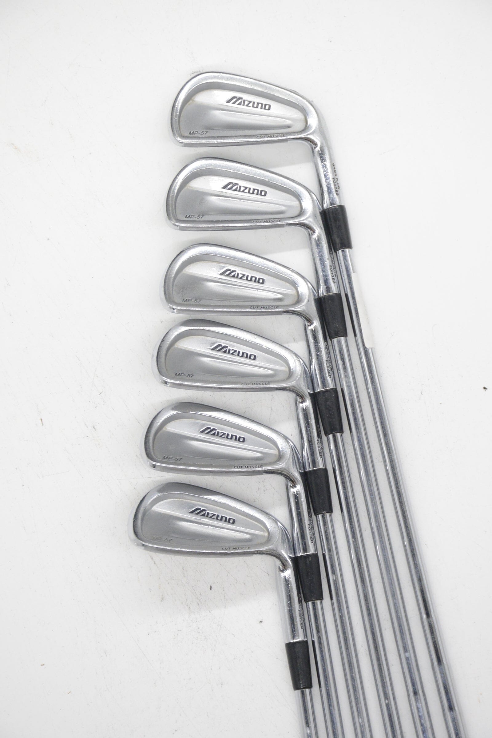 Mizuno MP-57 5-PW Iron Set S Flex +0.25" Golf Clubs GolfRoots