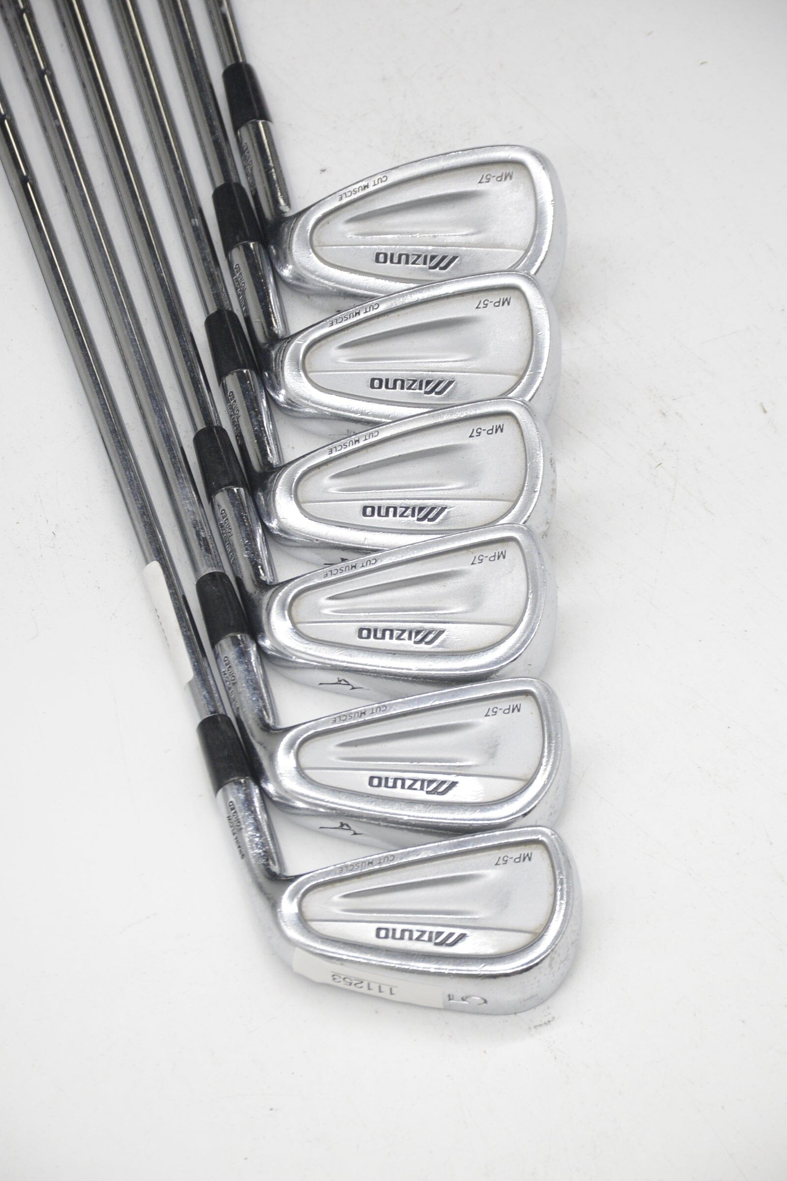 Mizuno MP-57 5-PW Iron Set S Flex +0.25" Golf Clubs GolfRoots