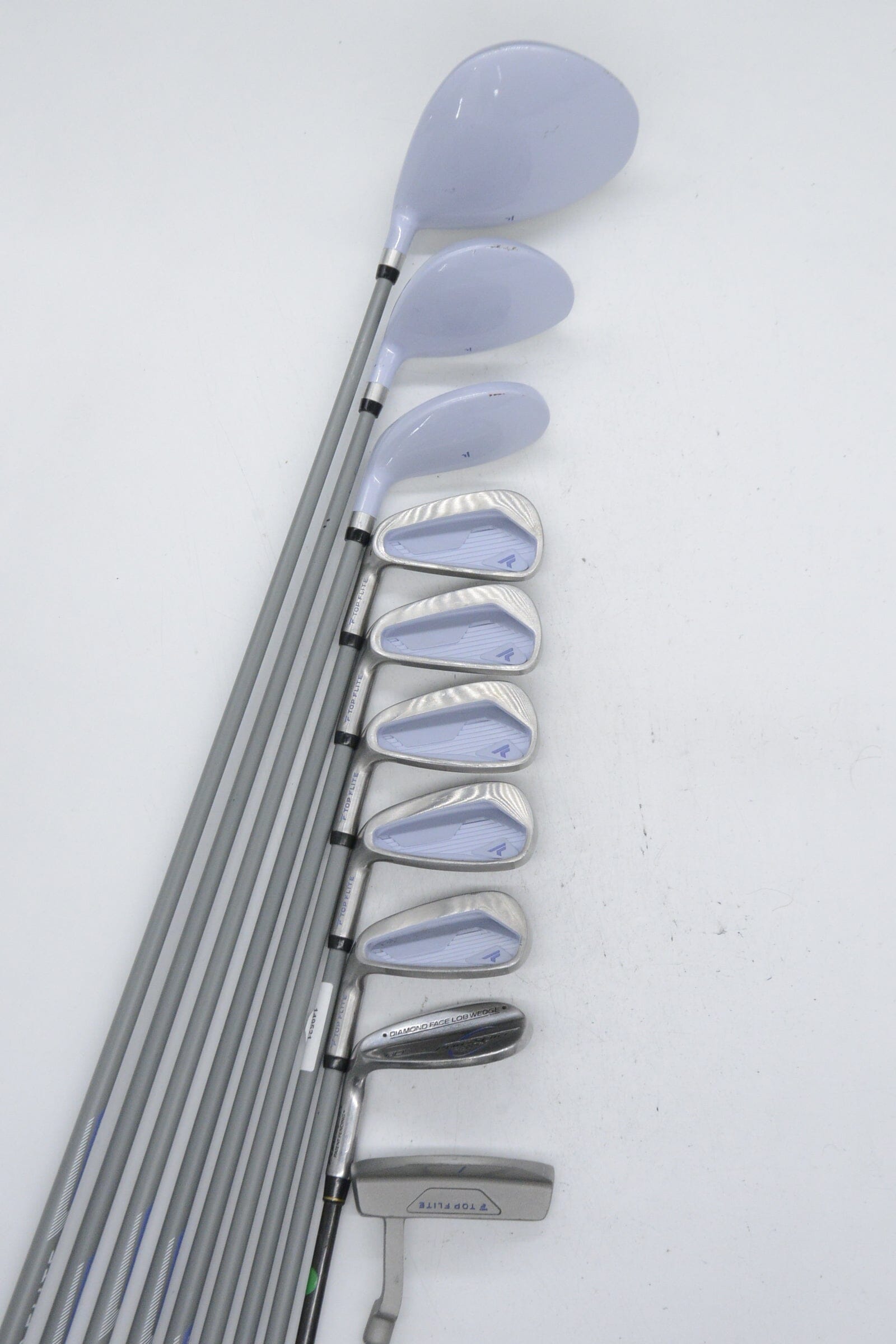 Women's Lefty Top Flite 2024 XL Mixed Full Set W Flex -0.5" Golf Clubs GolfRoots