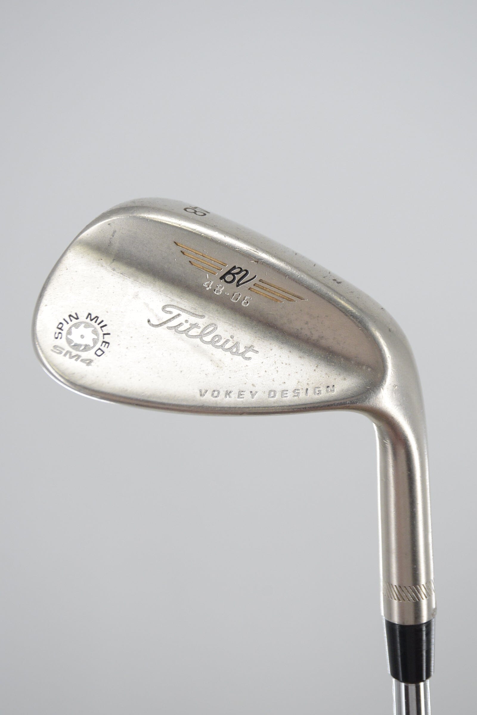 Titleist Vokey SM4 Tour Chrome 48 Degree Wedge S Flex 36.5" Golf Clubs GolfRoots