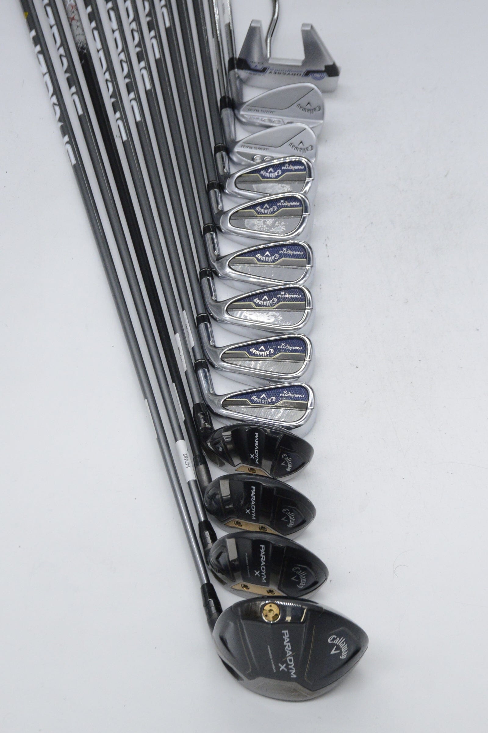 Callaway Paradym X Mixed Full Set R Flex -0.75" Golf Clubs GolfRoots