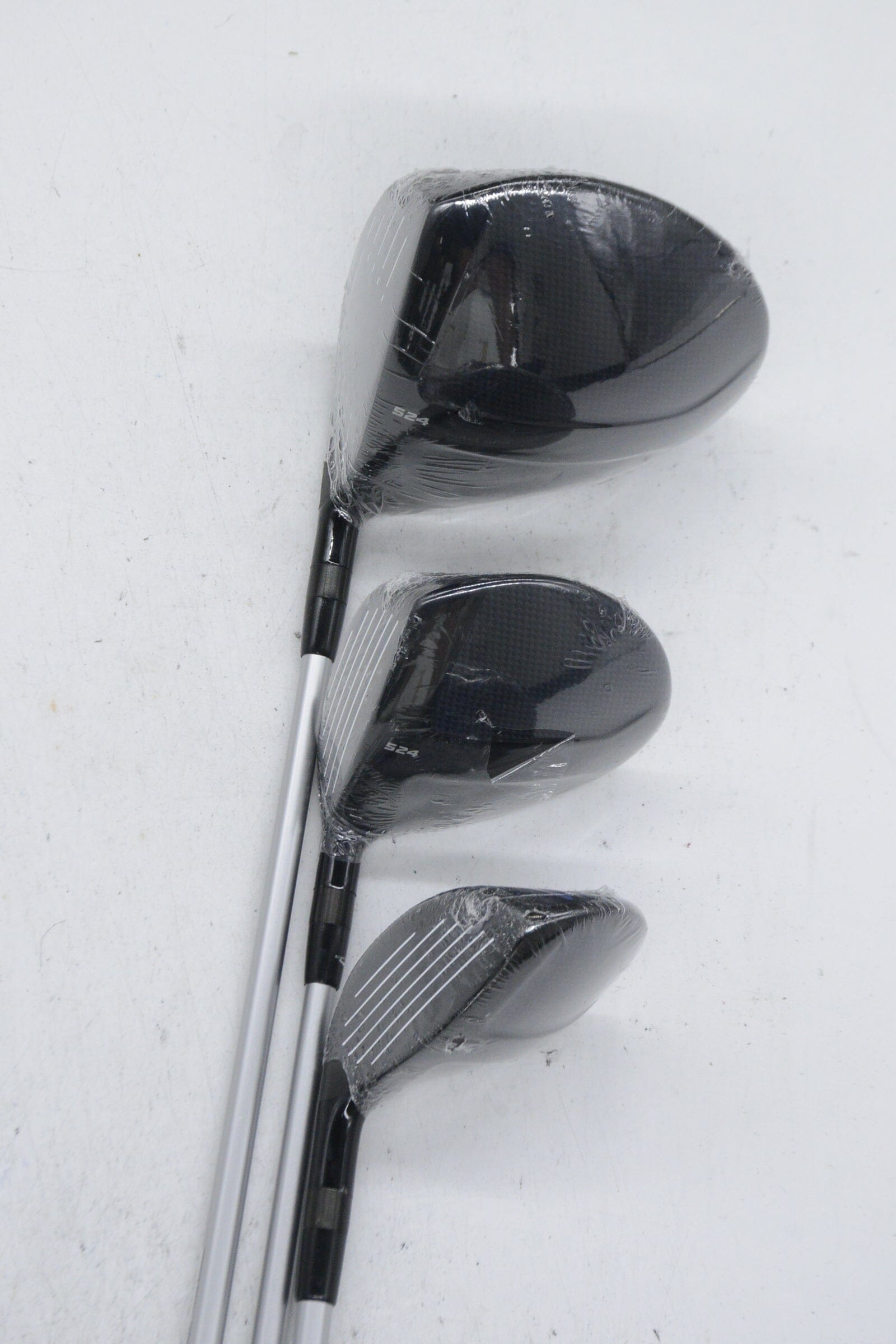 NEW Tour Edge Hot Launch E524 D, 3W, 3H Wood Set S Flex Golf Clubs GolfRoots