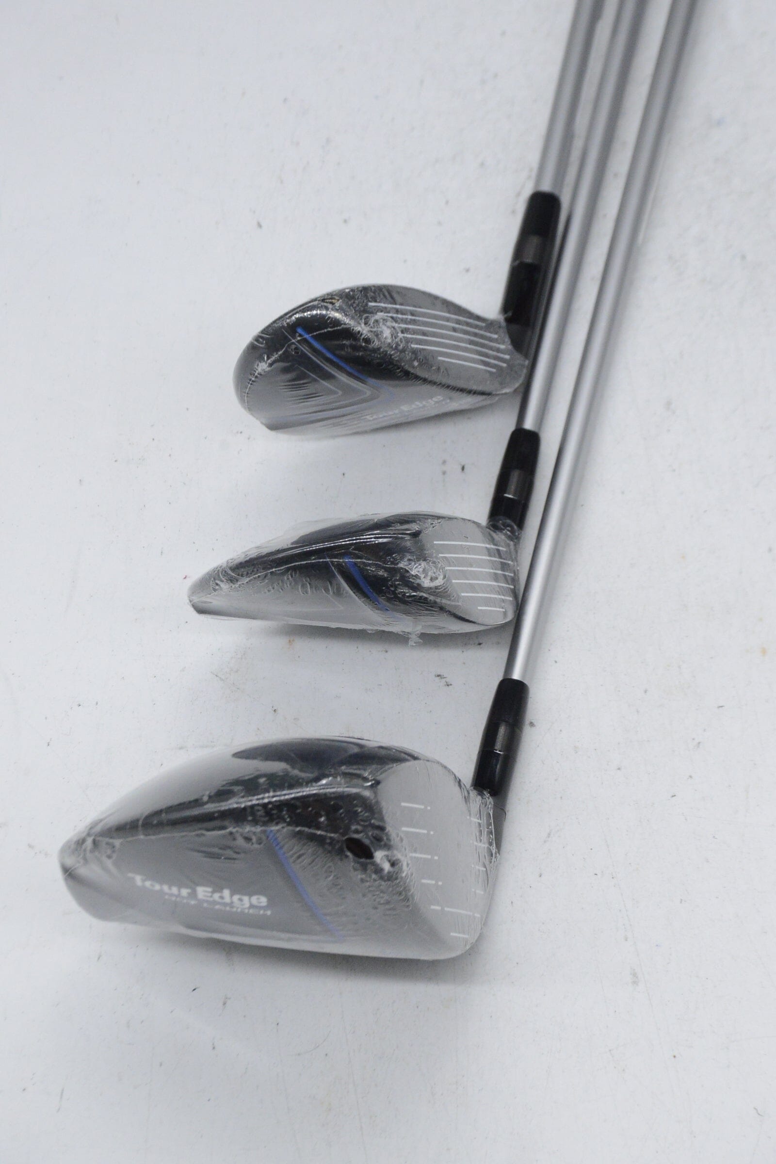 NEW Tour Edge Hot Launch E524 D, 3W, 3H Wood Set S Flex Golf Clubs GolfRoots