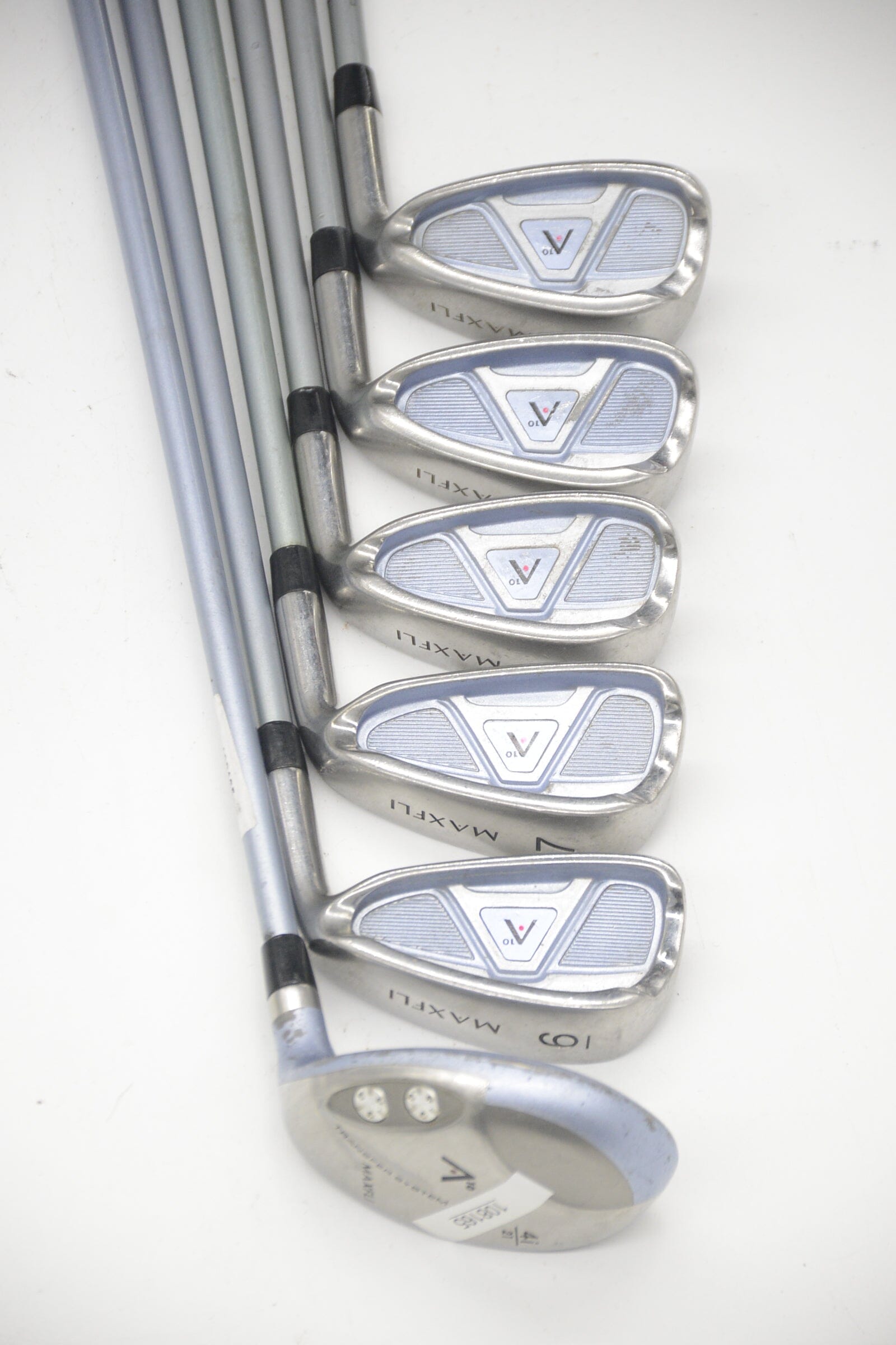 Women's MaxFli A10 Hybrid 4H, 6-PW Iron Set W Flex -0.25" Golf Clubs GolfRoots