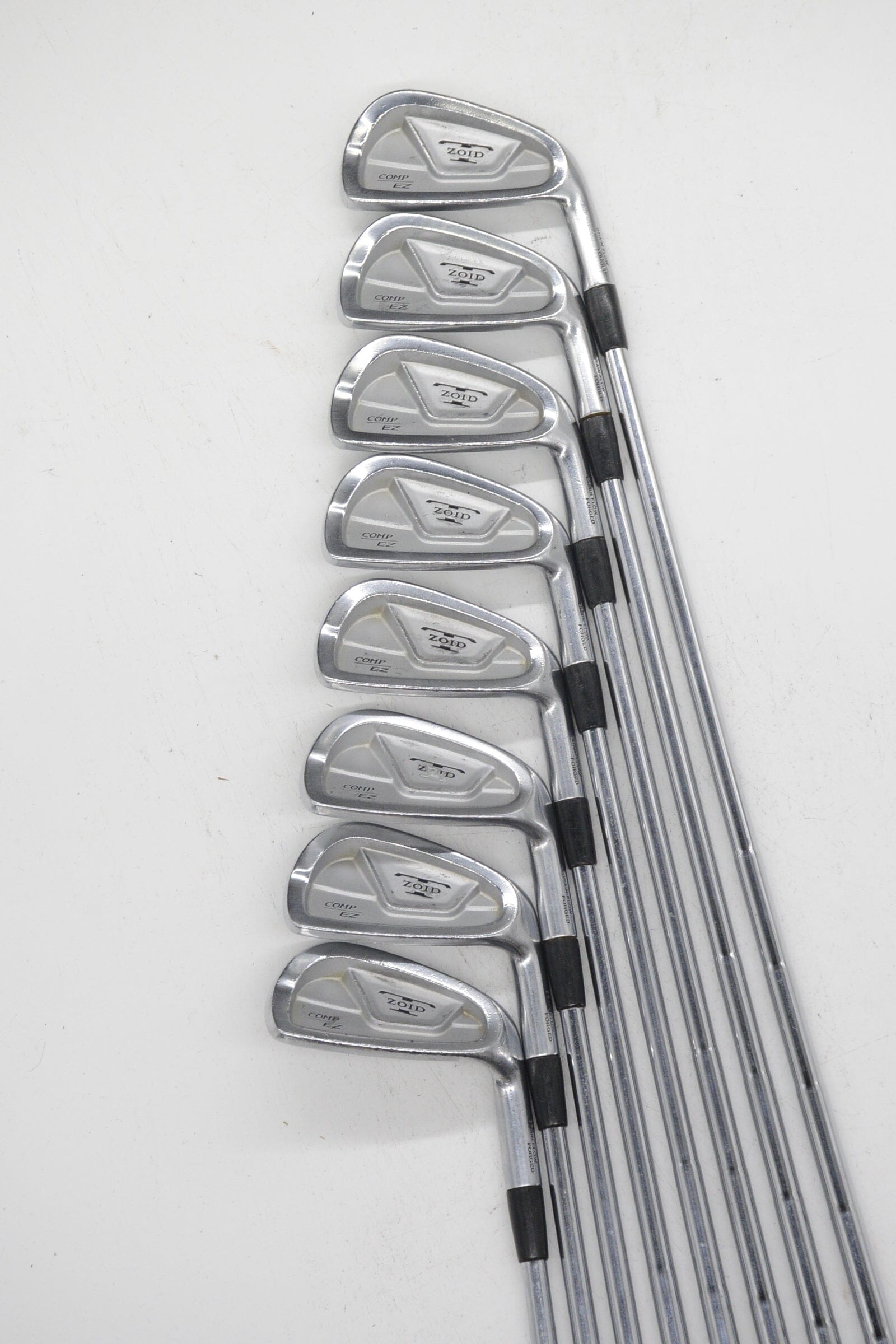 Mizuno T-Zoid Comp EZ 3-PW Iron Set S Flex Std Length Golf Clubs GolfRoots