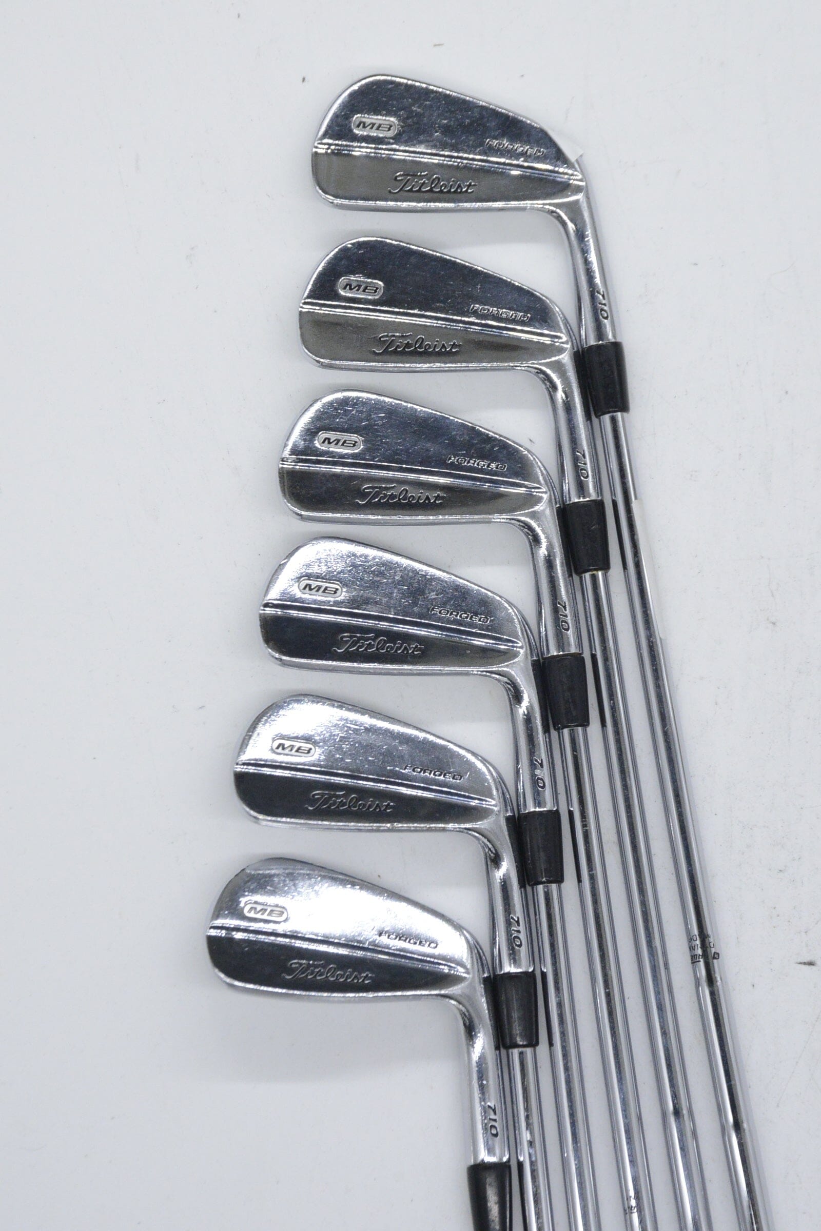 Titleist 710 MB Forged 3-8 Iron Set X Flex +0.5" Golf Clubs GolfRoots