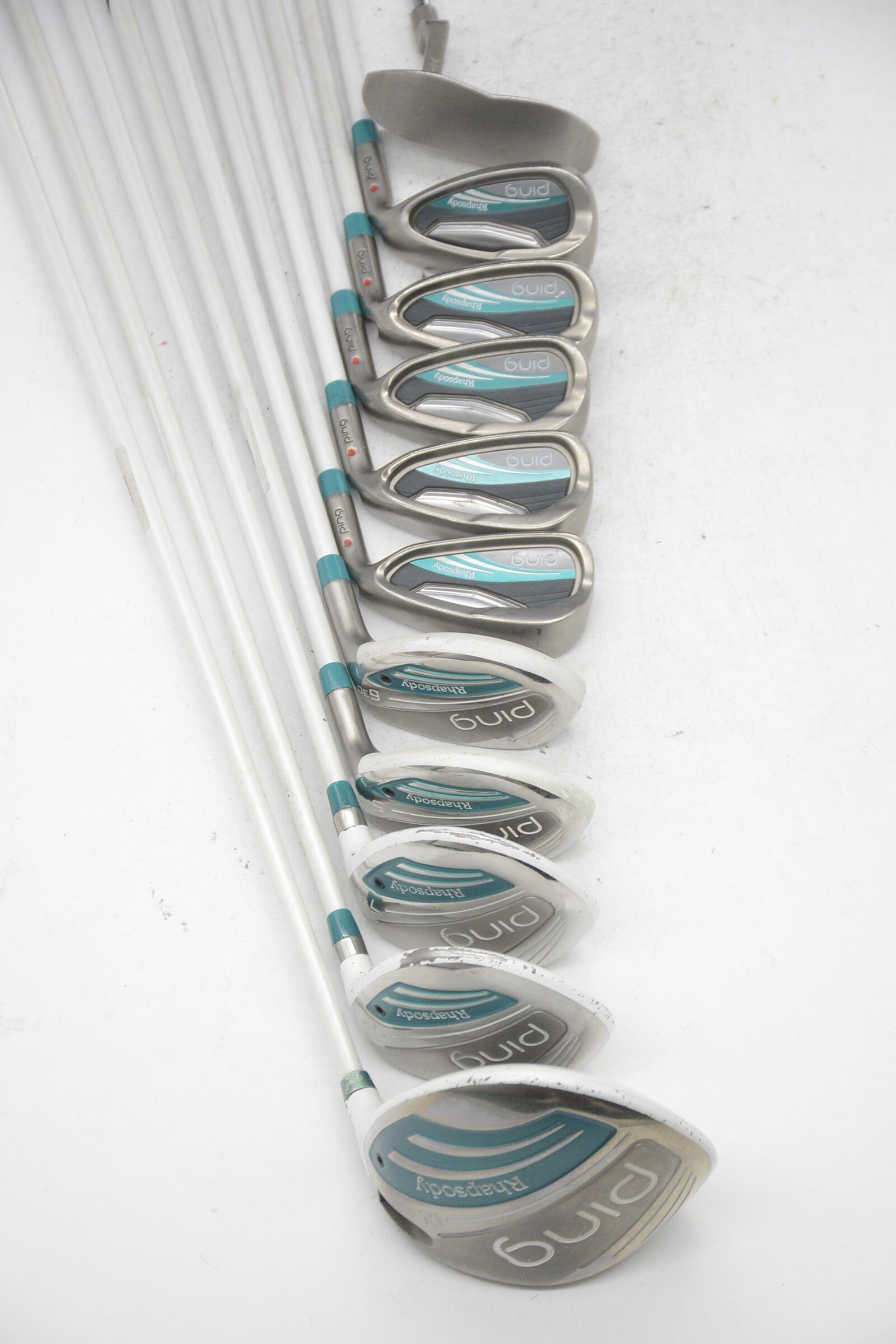Women's Ping Rhapsody 2015 Mixed Full Set W Flex +0.25" Golf Clubs GolfRoots