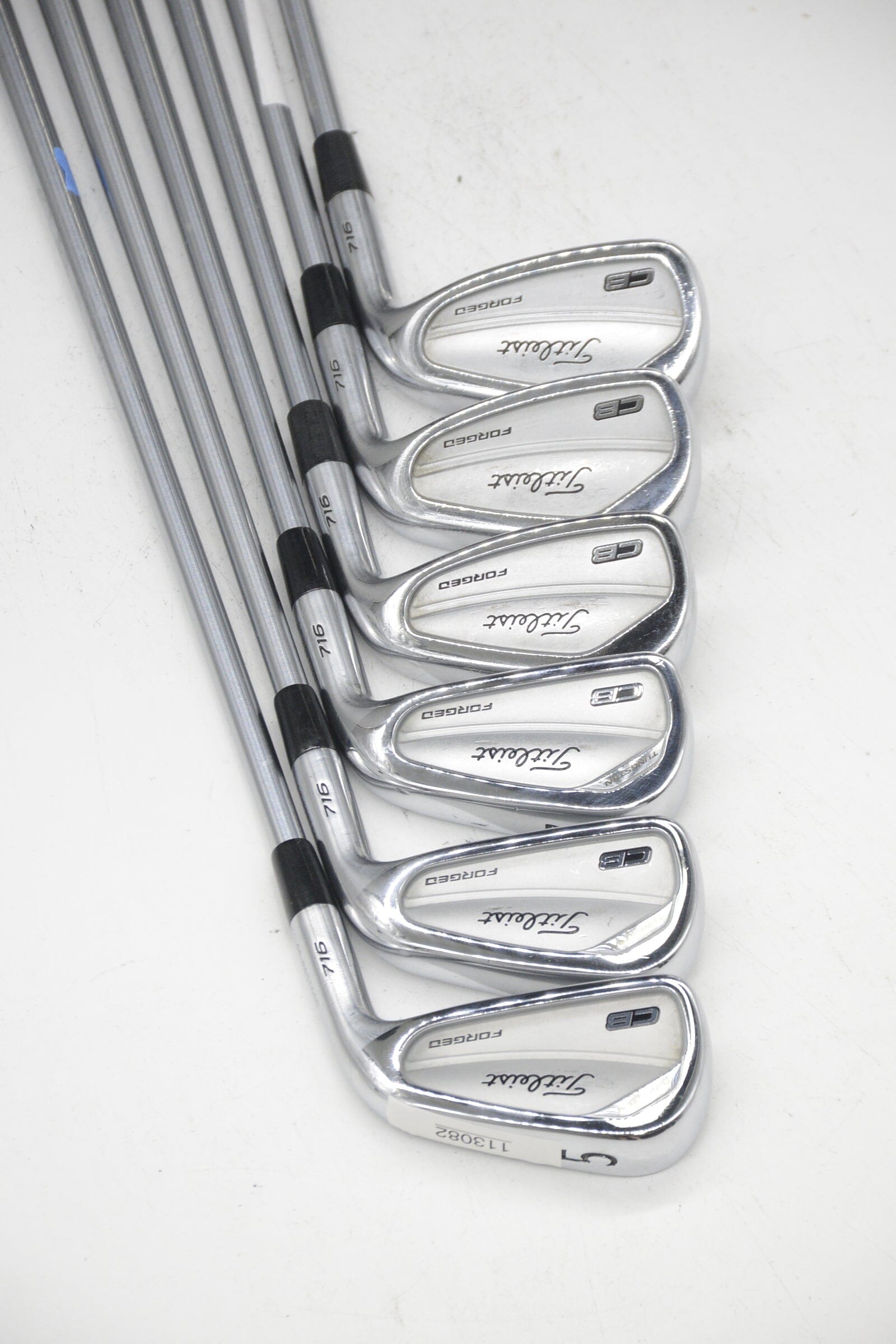 Titleist 716 CB Forged 5-PW Iron Set S Flex -0.5" Golf Clubs GolfRoots