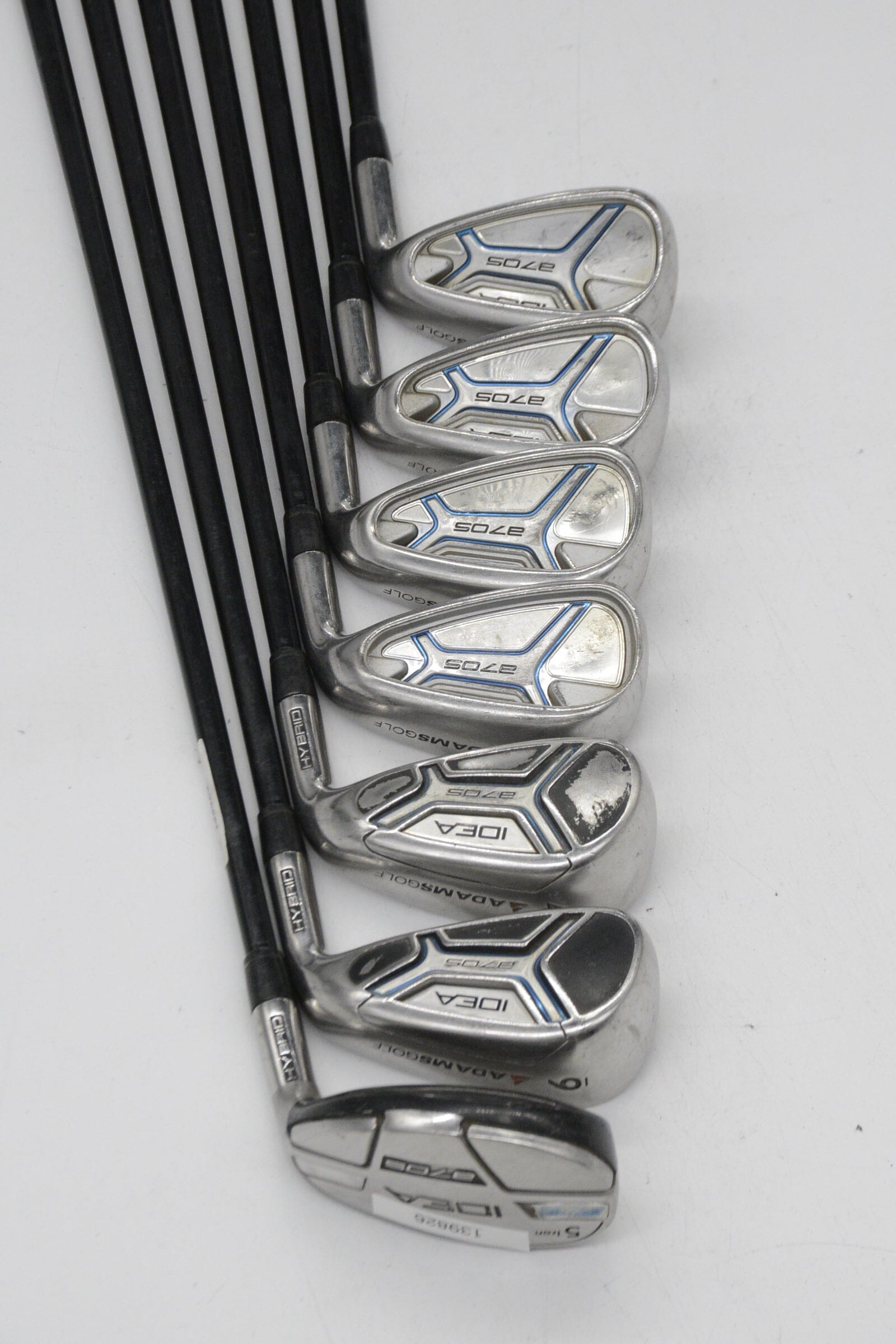 Adams Idea A7Os Hybrid 5-GW Iron Set R Flex Std Length Golf Clubs GolfRoots