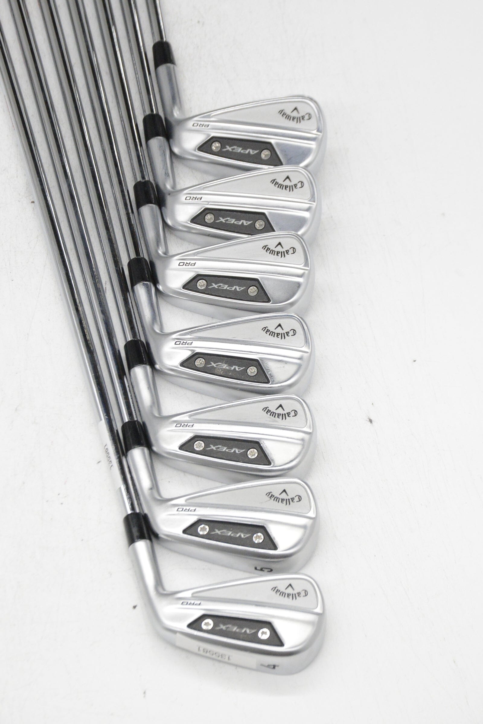 Callaway Apex Pro 24 4-PW Iron Set S Flex -0.25" Golf Clubs GolfRoots