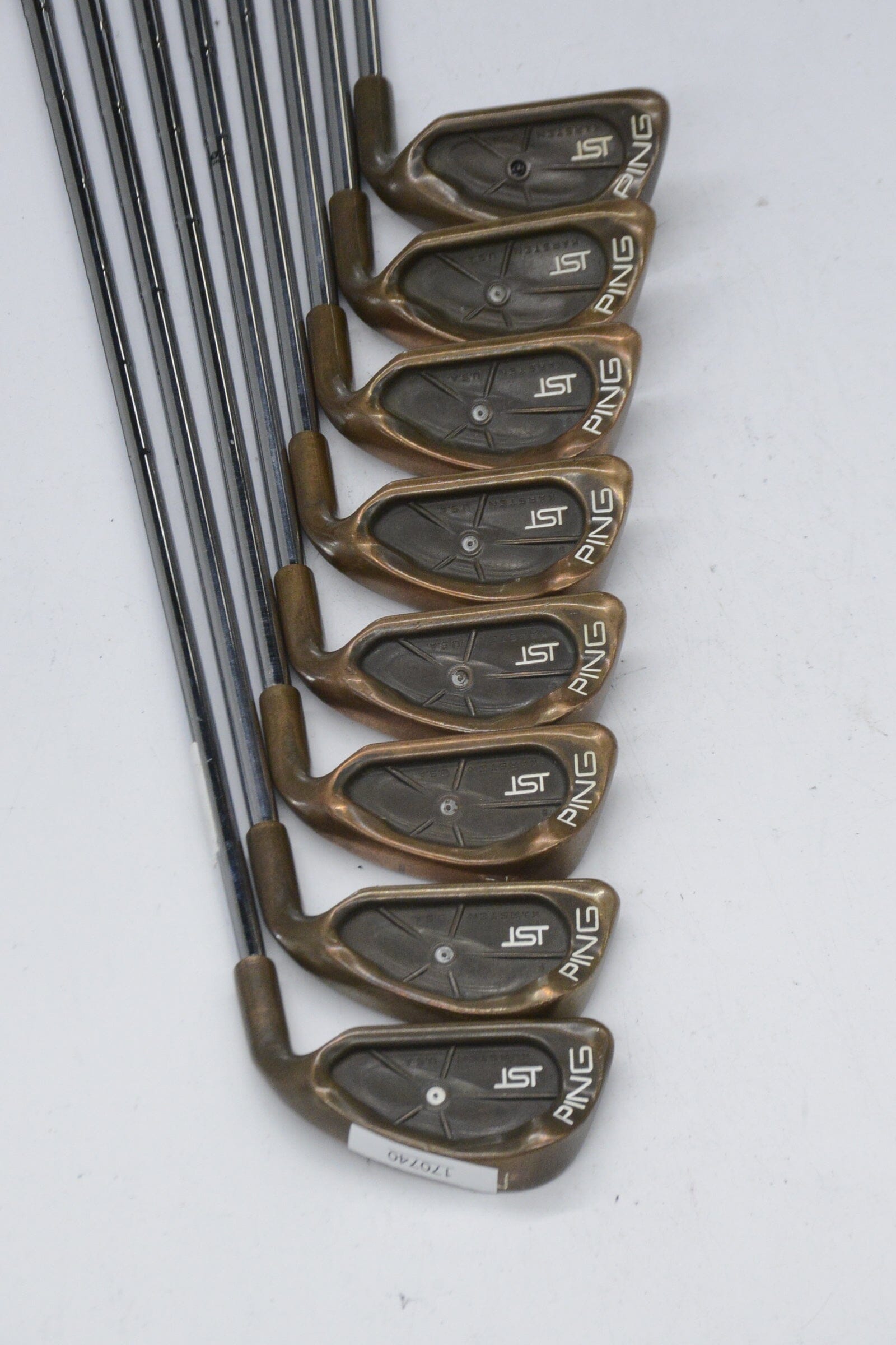Ping ISI Beryllium Copper 2-5, 7-PW Iron Set R Flex +1" Golf Clubs GolfRoots