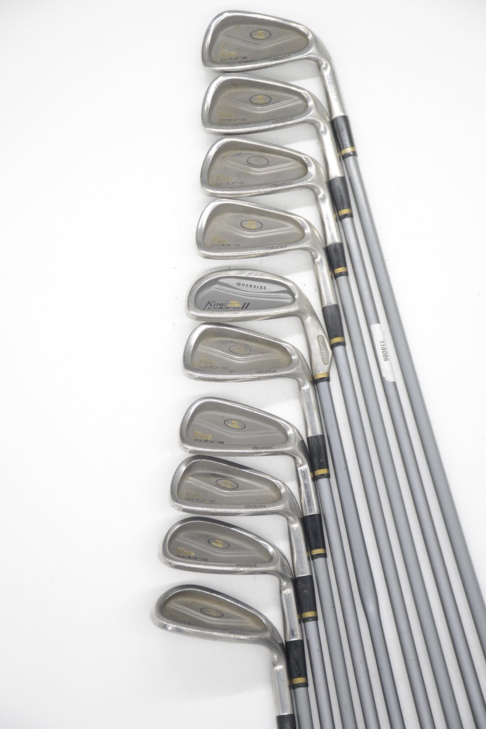 Cobra King Cobra Oversize 3-SW Iron Set R Flex -0.5" Golf Clubs GolfRoots