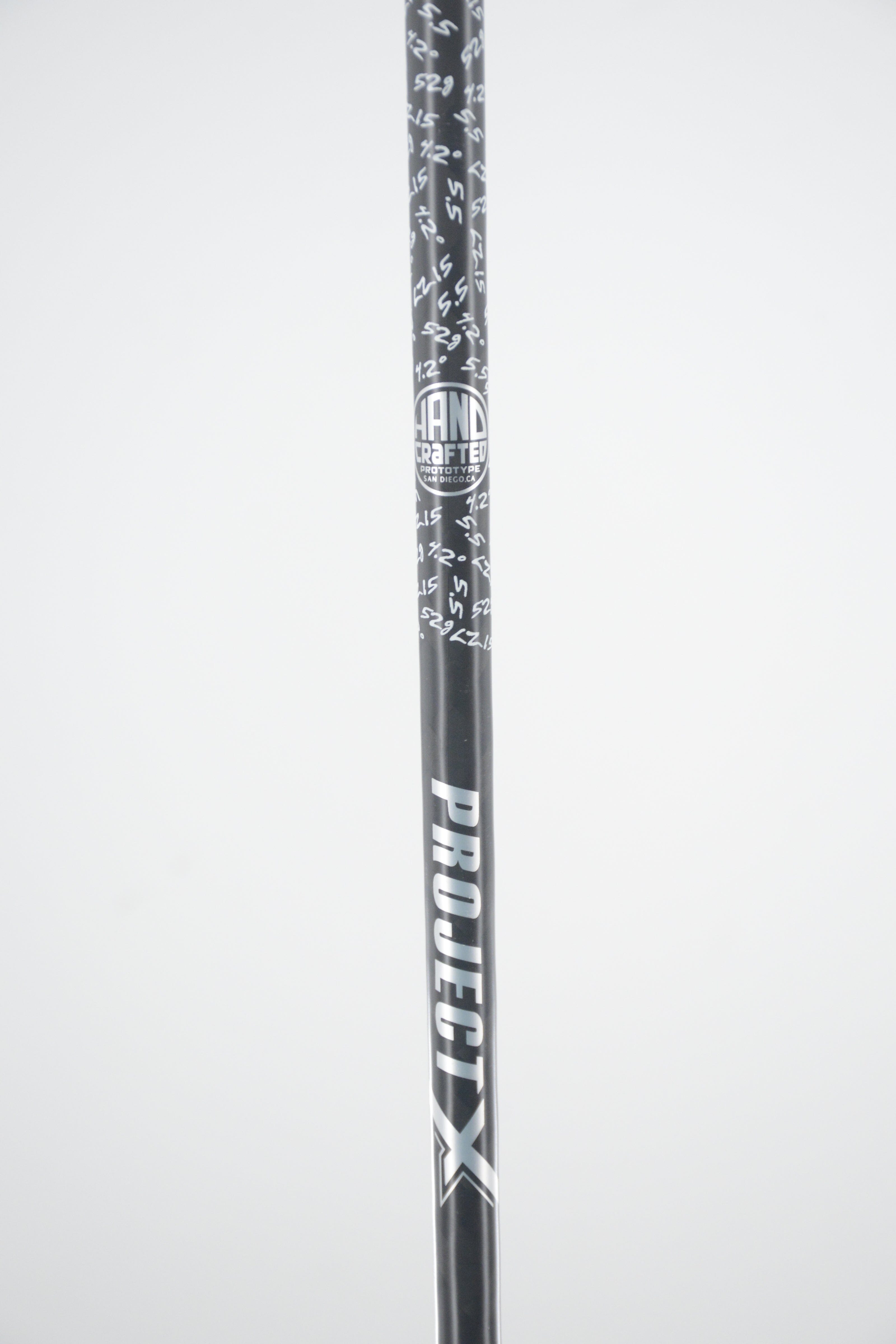 NEW Project X Hand Crafted Prototype White No Tip Driver Shaft R Flex Uncut Golf Clubs GolfRoots