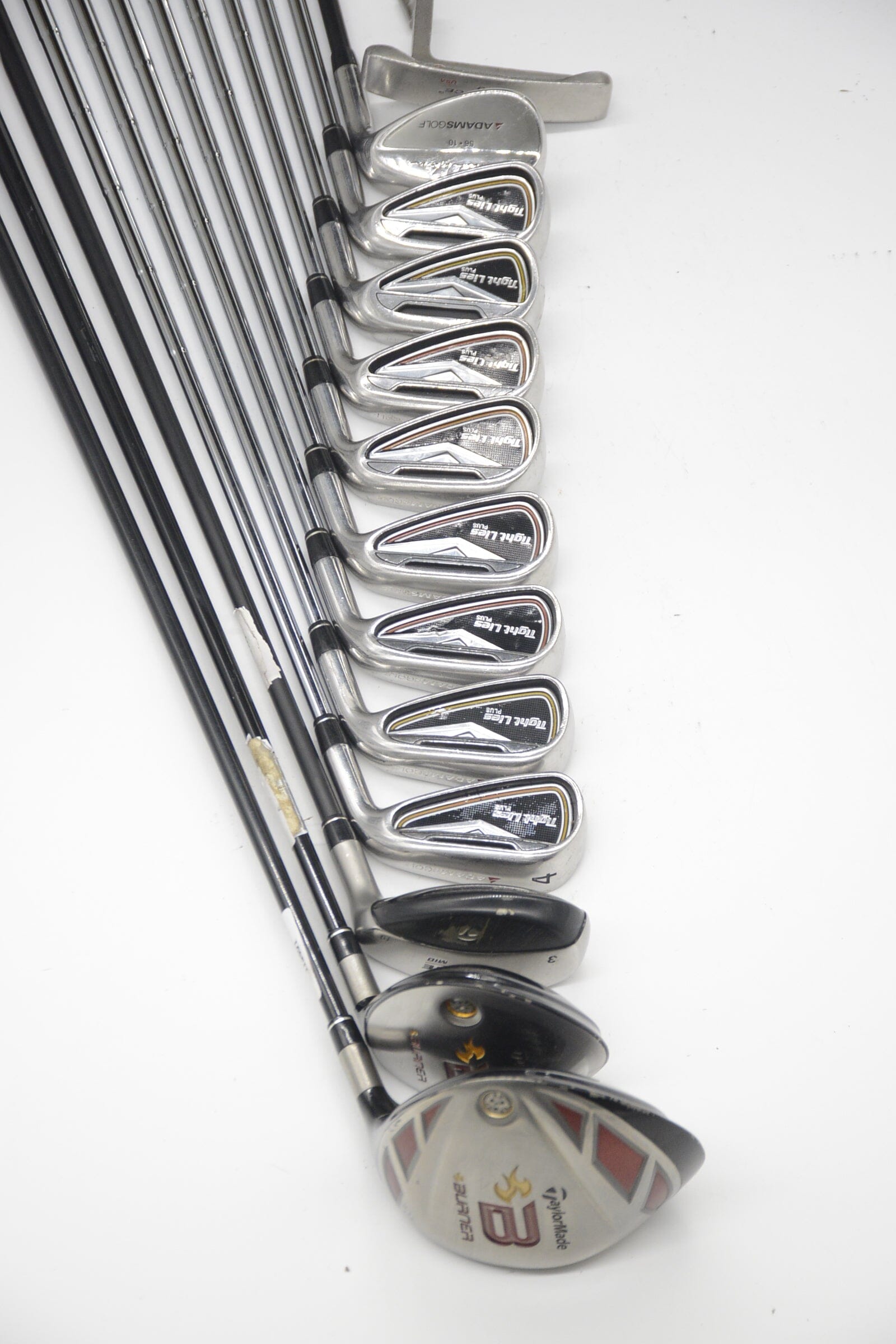 Adams Tight Lies Plus Mixed Full Set Uniflex Std Length Golf Clubs GolfRoots
