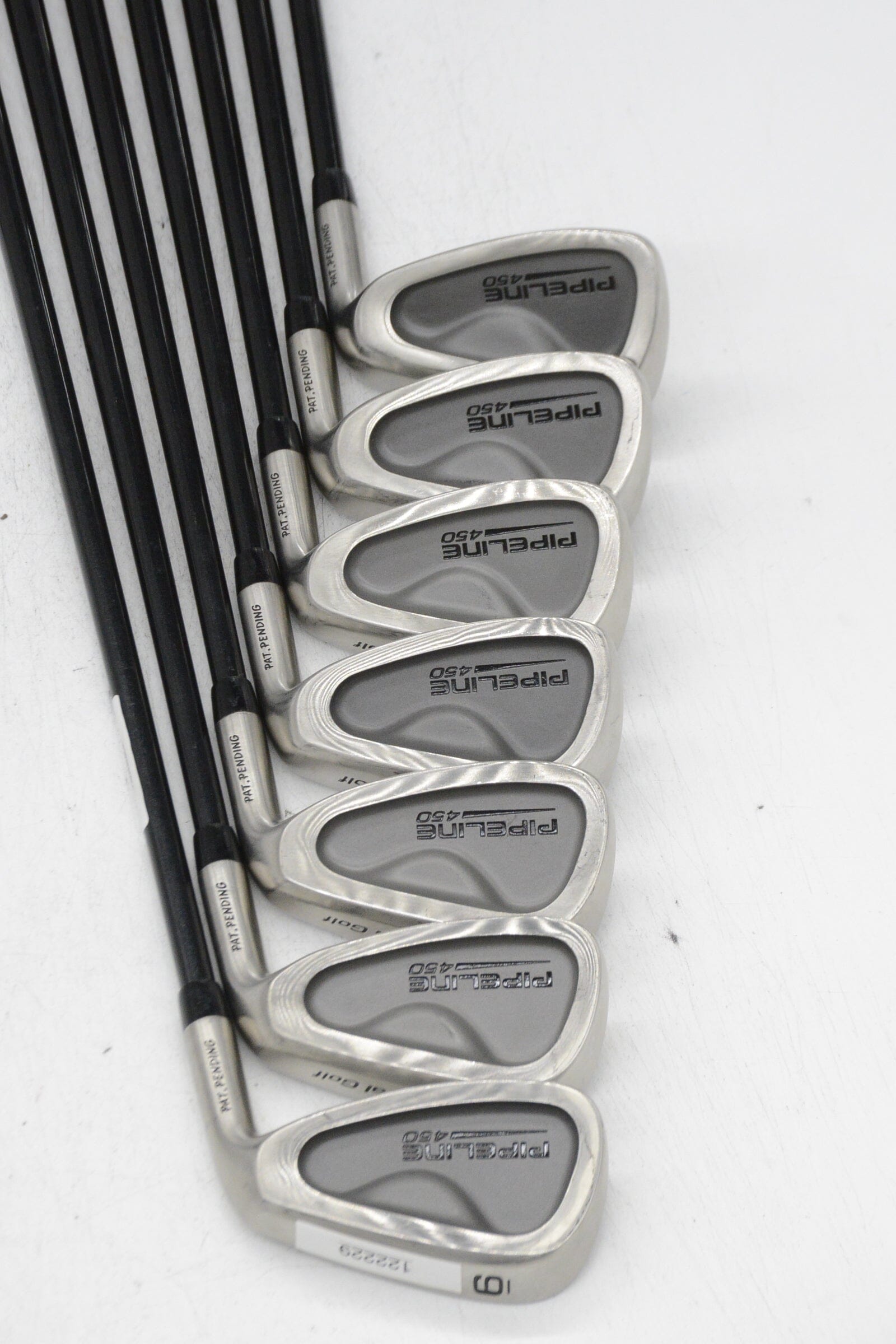 Natural Golf Pipeline 450 6-AW, LW Iron Set R Flex Std Length Golf Clubs GolfRoots