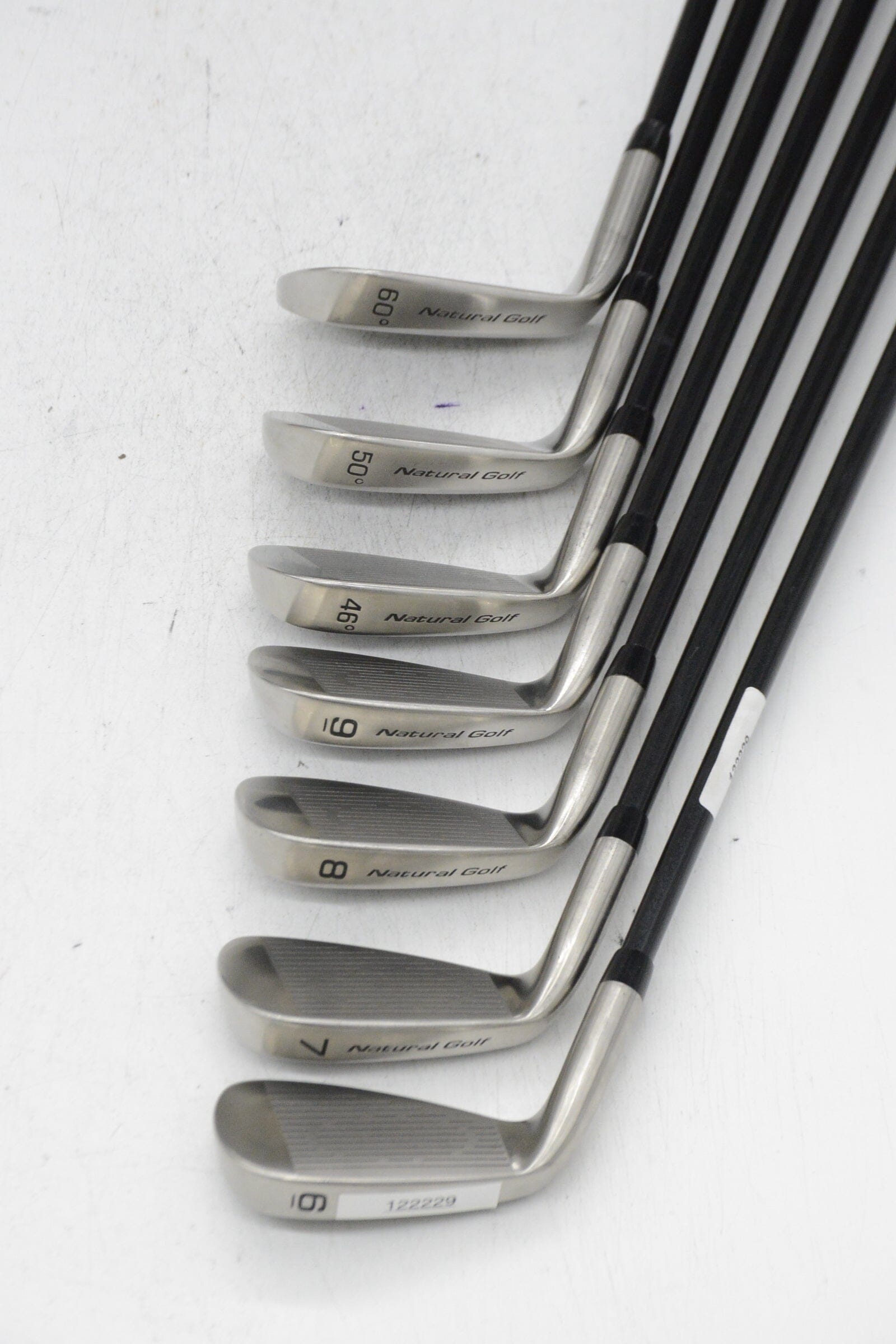 Natural Golf Pipeline 450 6-AW, LW Iron Set R Flex Std Length Golf Clubs GolfRoots