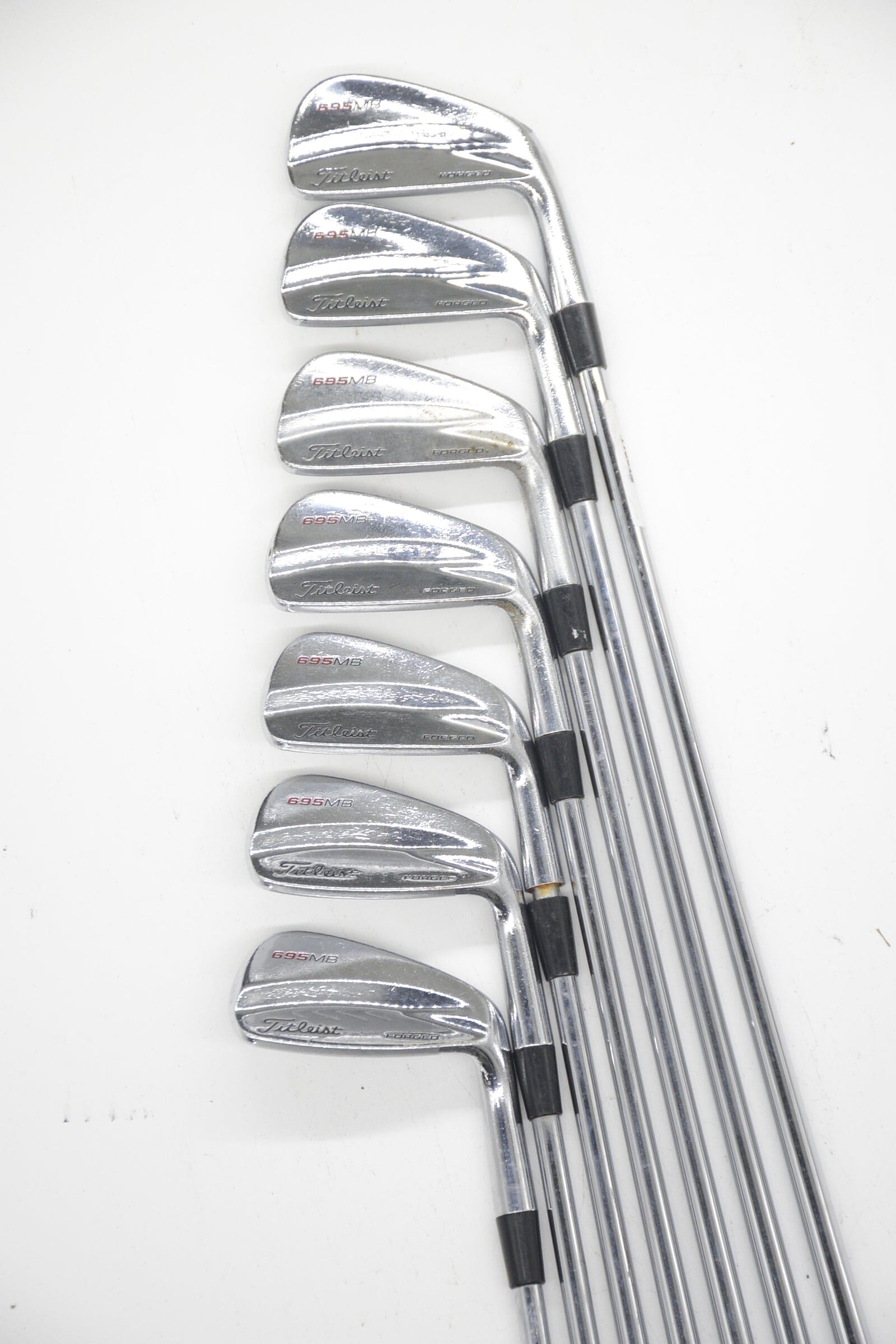 Titleist 695 MB Forged 3-9 Iron Set S Flex Std Length Golf Clubs GolfRoots