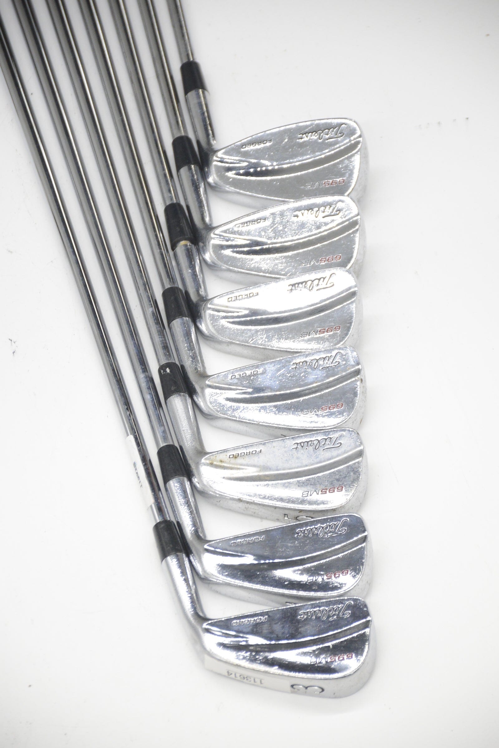 Titleist 695 MB Forged 3-9 Iron Set S Flex Std Length Golf Clubs GolfRoots