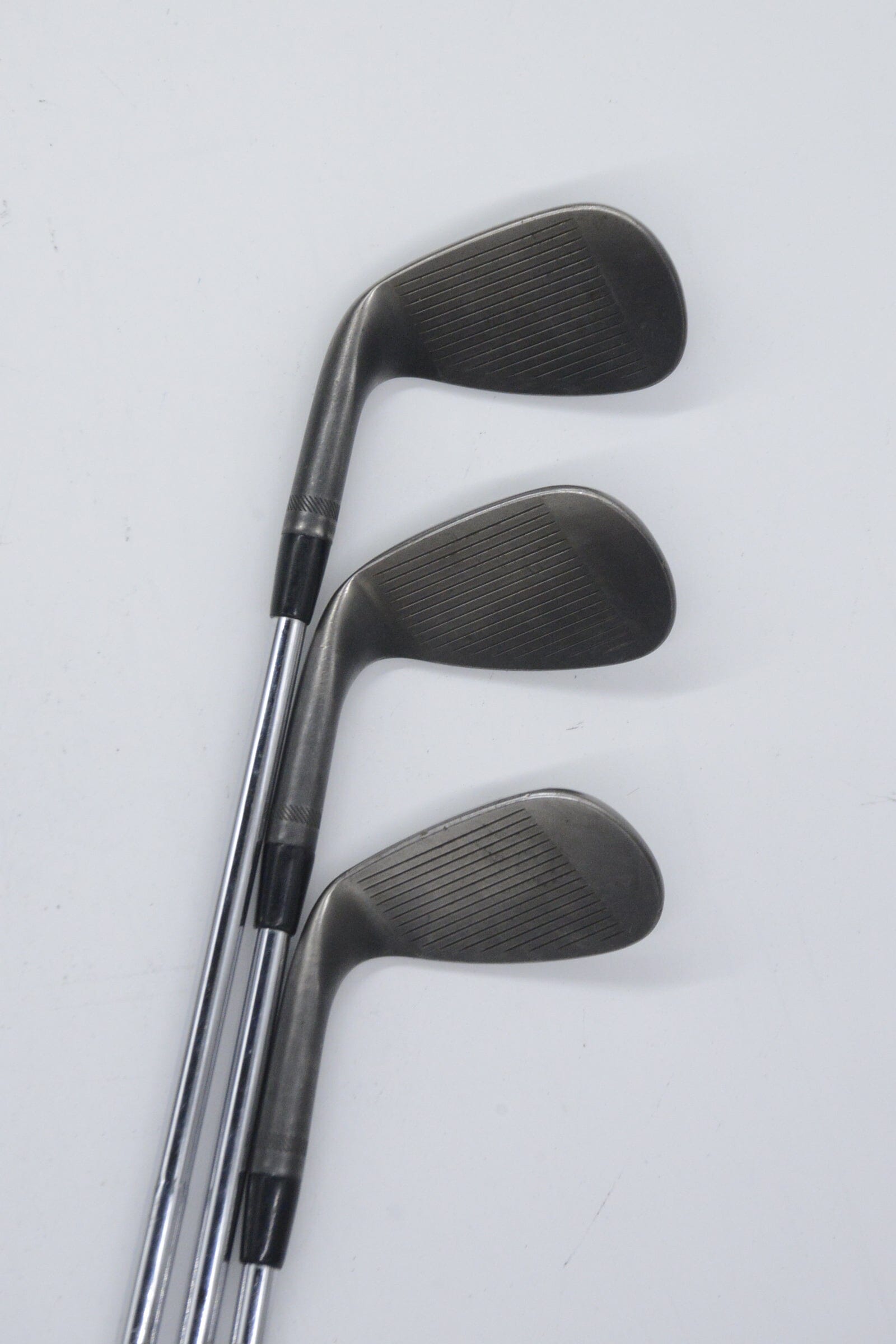 Titleist Vokey SM6 Jet Black 52, 56, 60 Degree Wedge Set Wedge Flex Golf Clubs GolfRoots