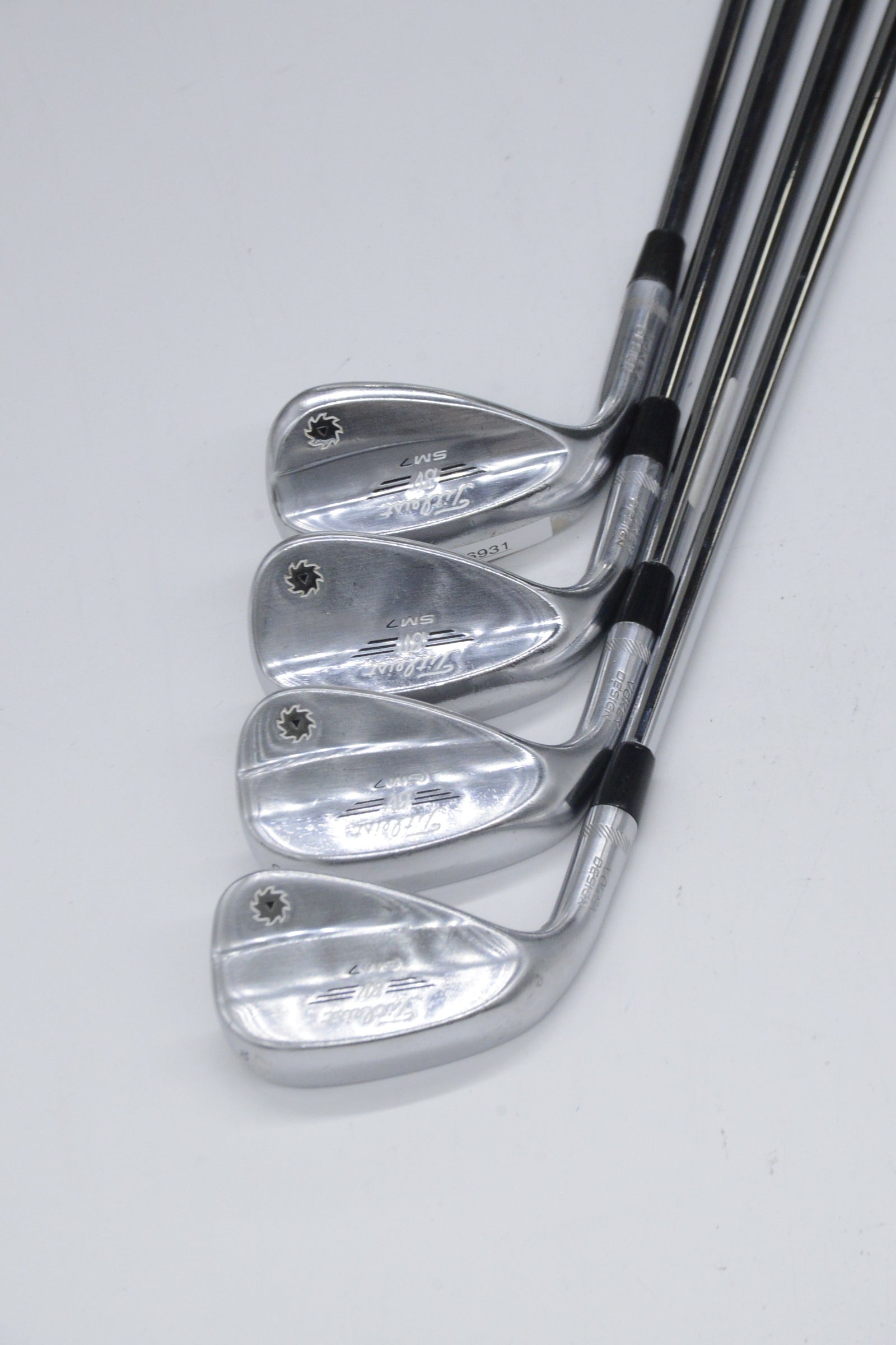 Lefty Titleist Vokey SM7 Tour Chrome 48, 52, 56, 60 Degree Wedge Set X Flex