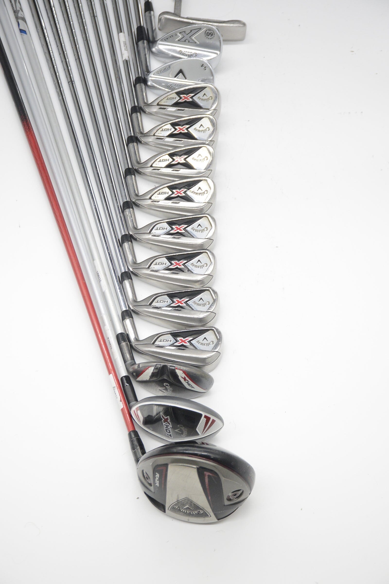 Callaway X Hot N14 Mixed Full Set Uniflex Std Length Golf Clubs GolfRoots