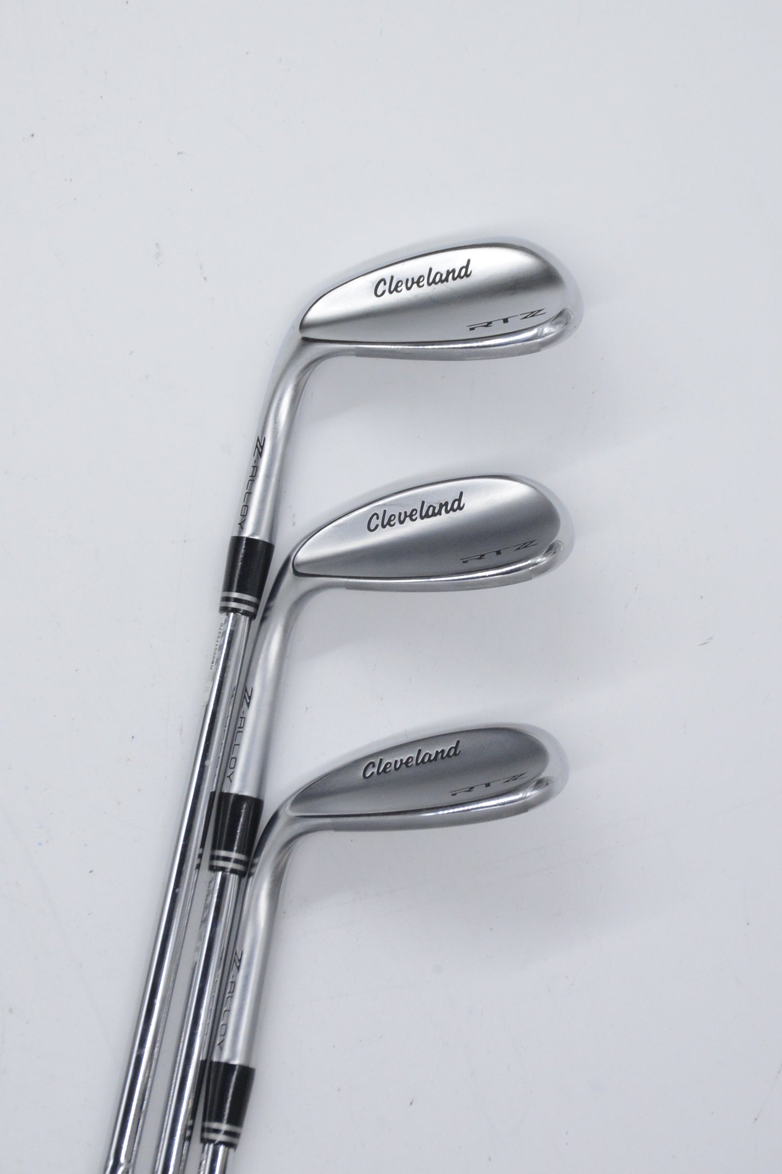 Lefty Cleveland RTZ Tour Satin 50, 54, 60 Degree Wedge Set Wedge Flex