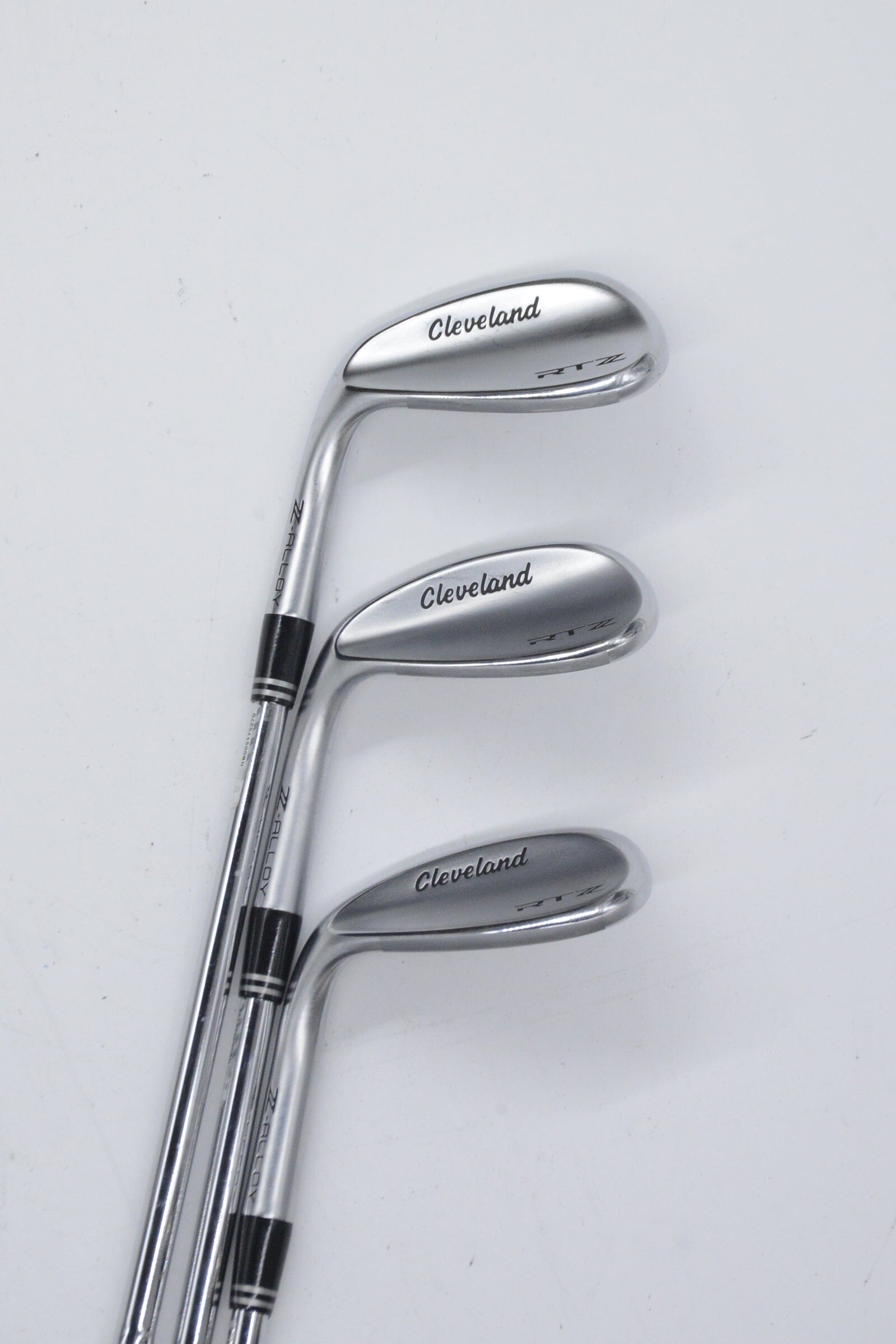 Lefty Cleveland RTZ Tour Satin 50, 54, 60 Degree Wedge Set Wedge Flex Golf Clubs GolfRoots