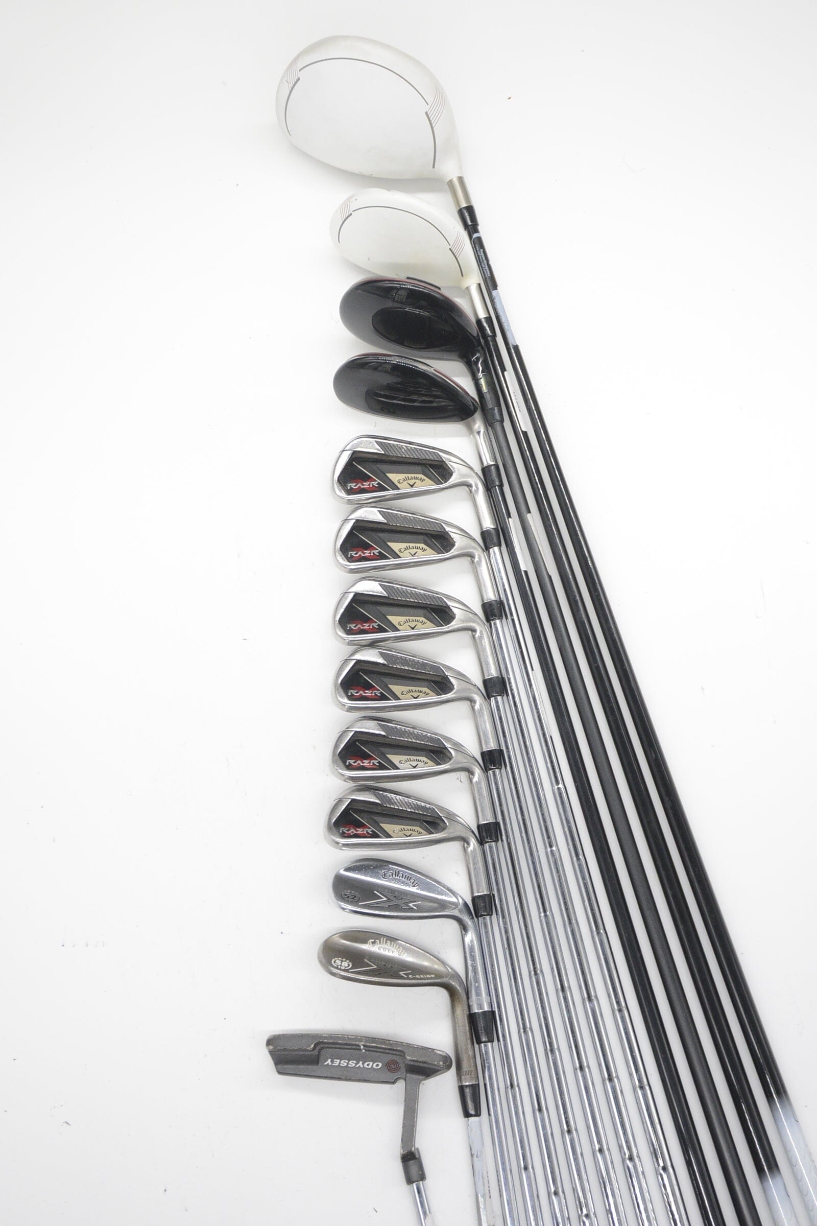 Callaway RAZR X Mixed Full Set S Flex +0.25" Golf Clubs GolfRoots