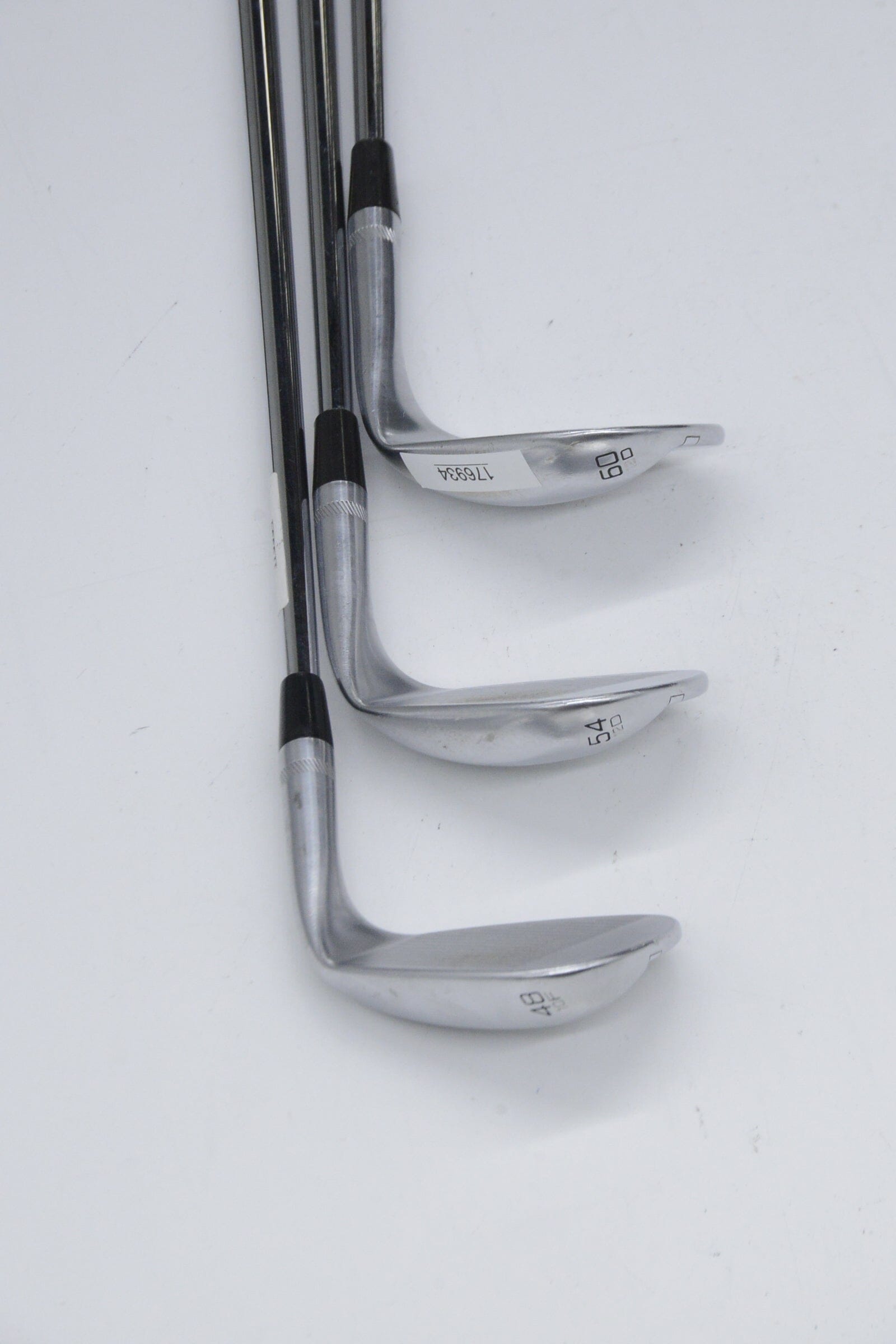 Lefty Titleist Vokey SM8 Tour Chrome 48, 54, 60 Degree Wedge Set X Flex Golf Clubs GolfRoots